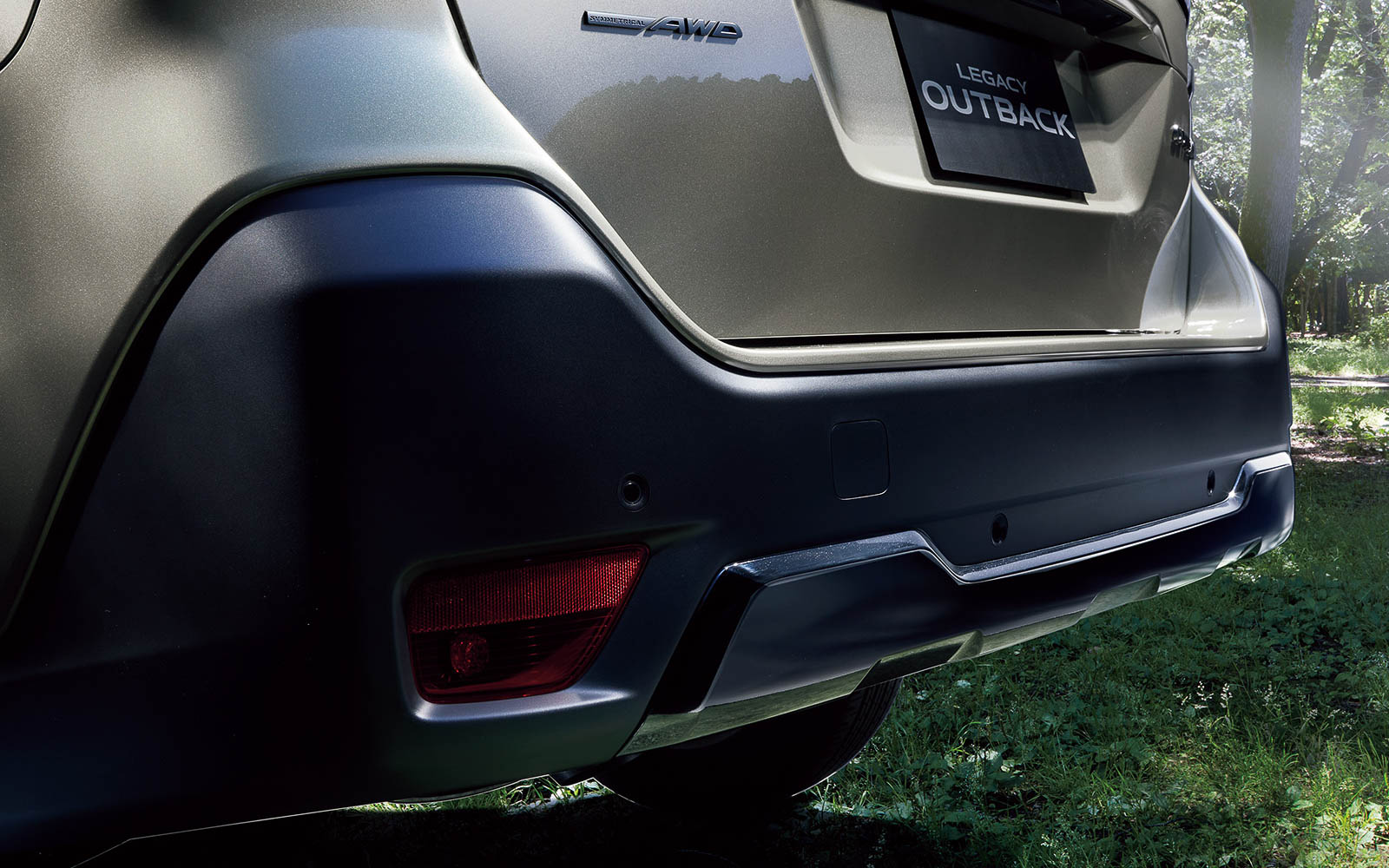 リアバンパーガード（ブラック塗装）