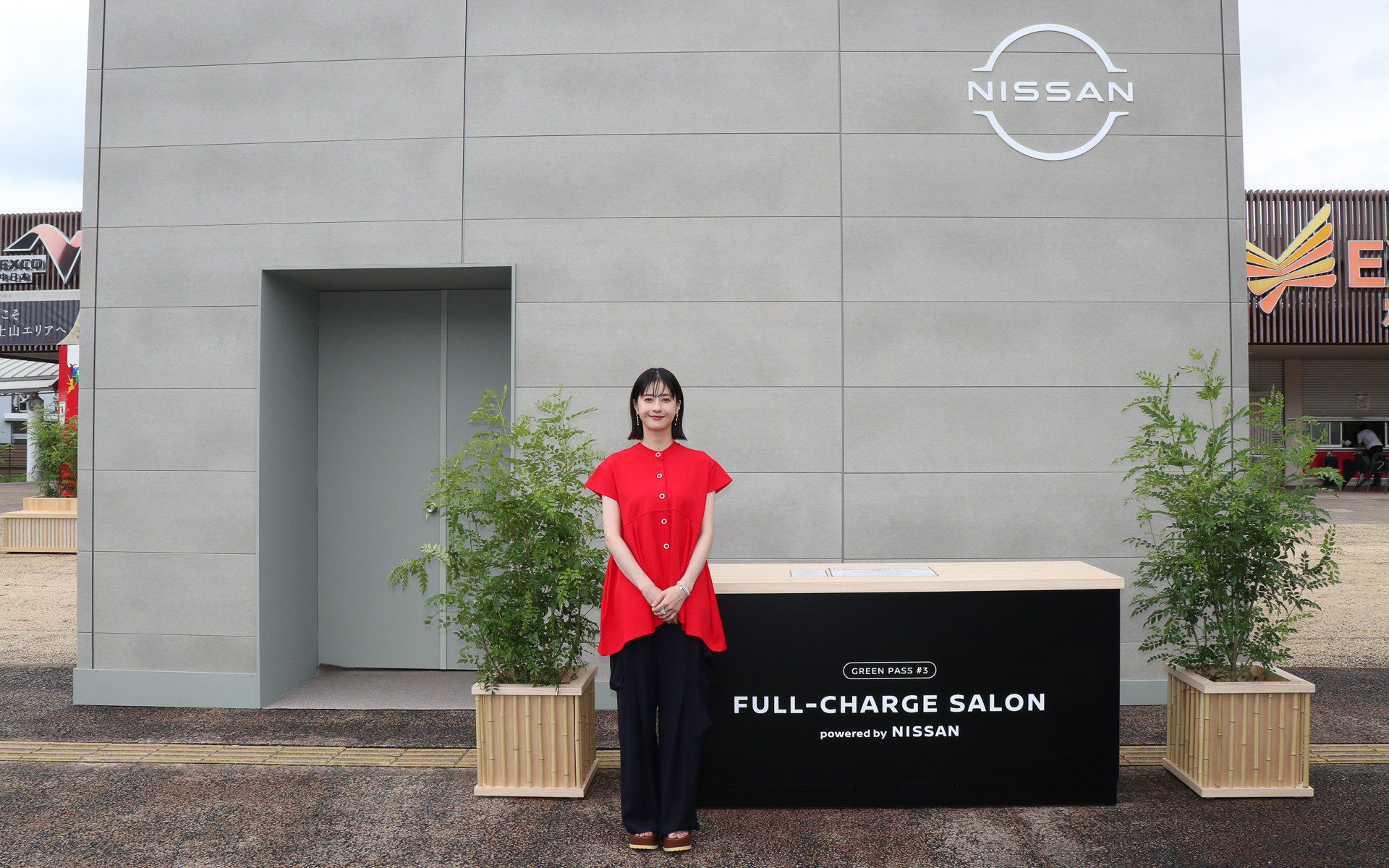 体験後に感想を語る松本さん