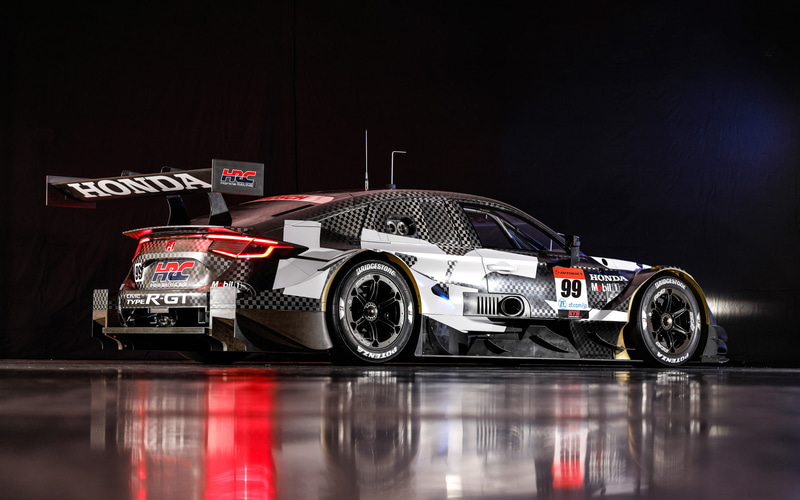 ホンダ シビック タイプR-GT スタンレー SUPER GT 2024 STANLEY TEAM KUNIMITSU、シビック・タイプR-GTの本戦カラー