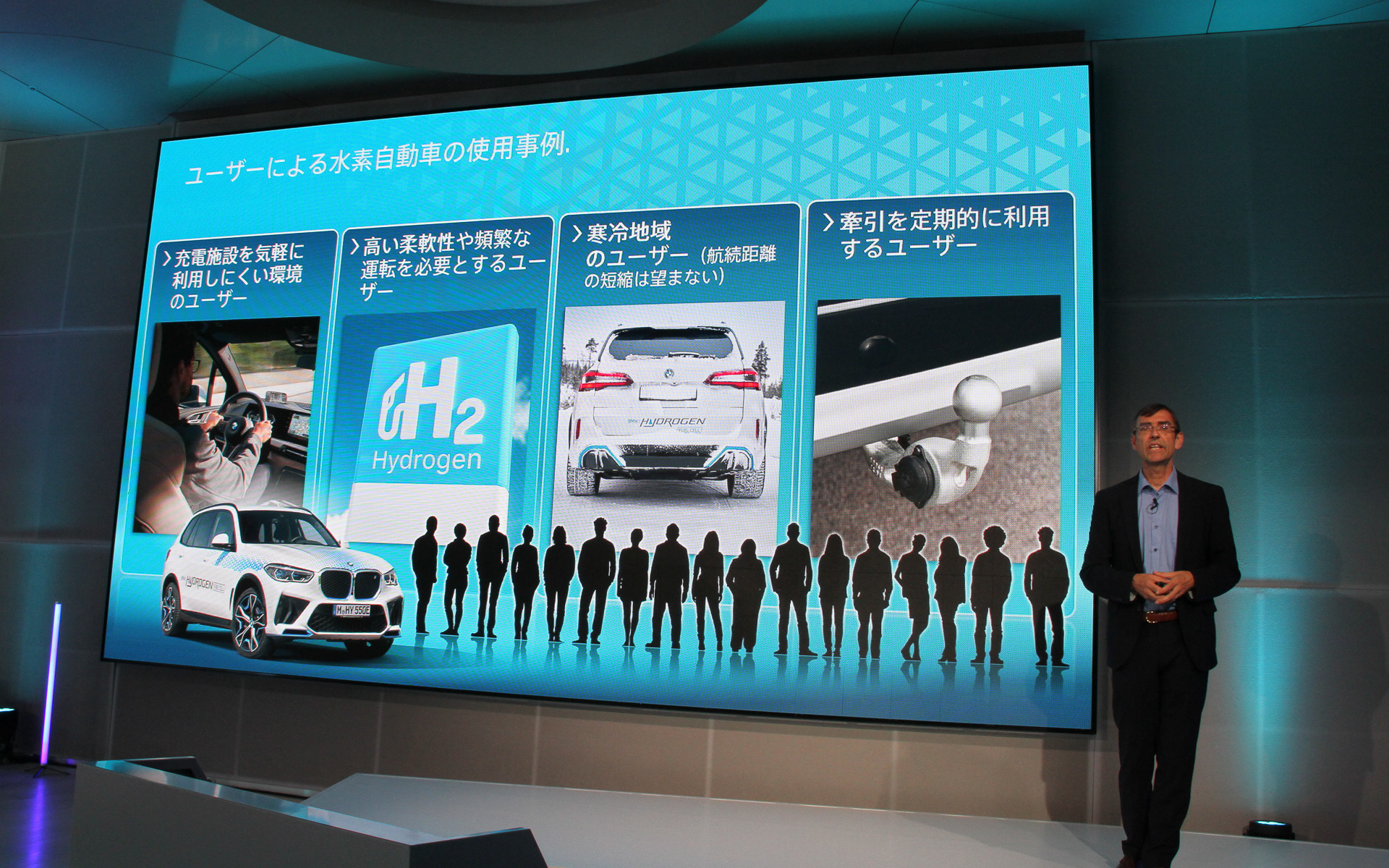 ユーザーによる水素自動車の使用事例