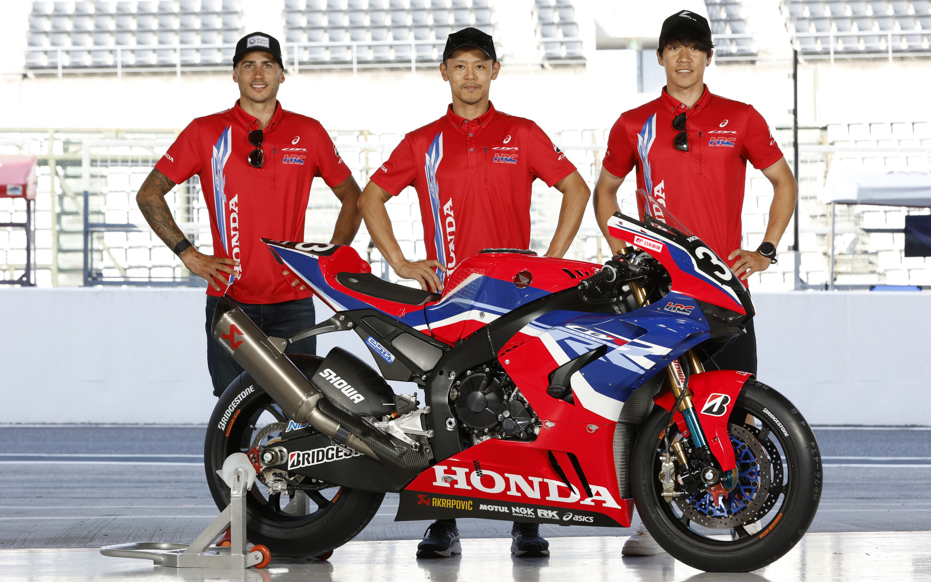 Team HRC with 日本郵便