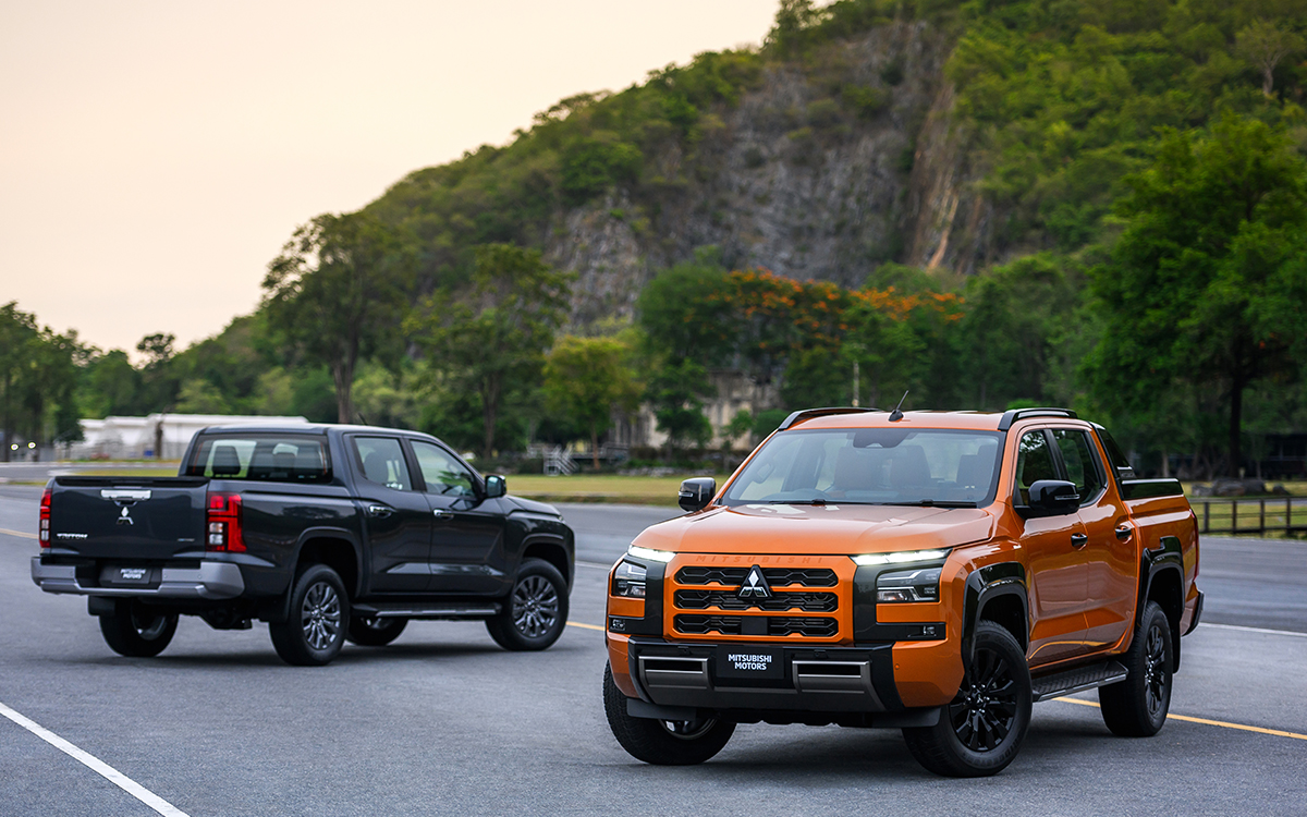 新型1tピックアップトラック「トライトン」を世界初披露