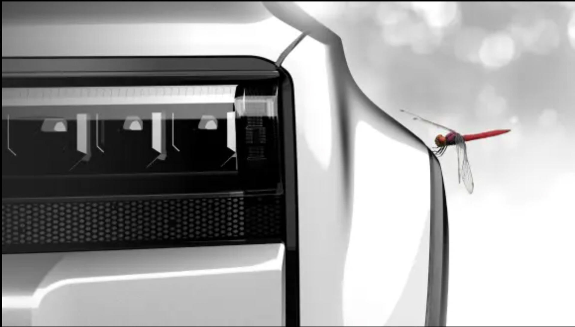 新型「ランドクルーザー」のティザー写真