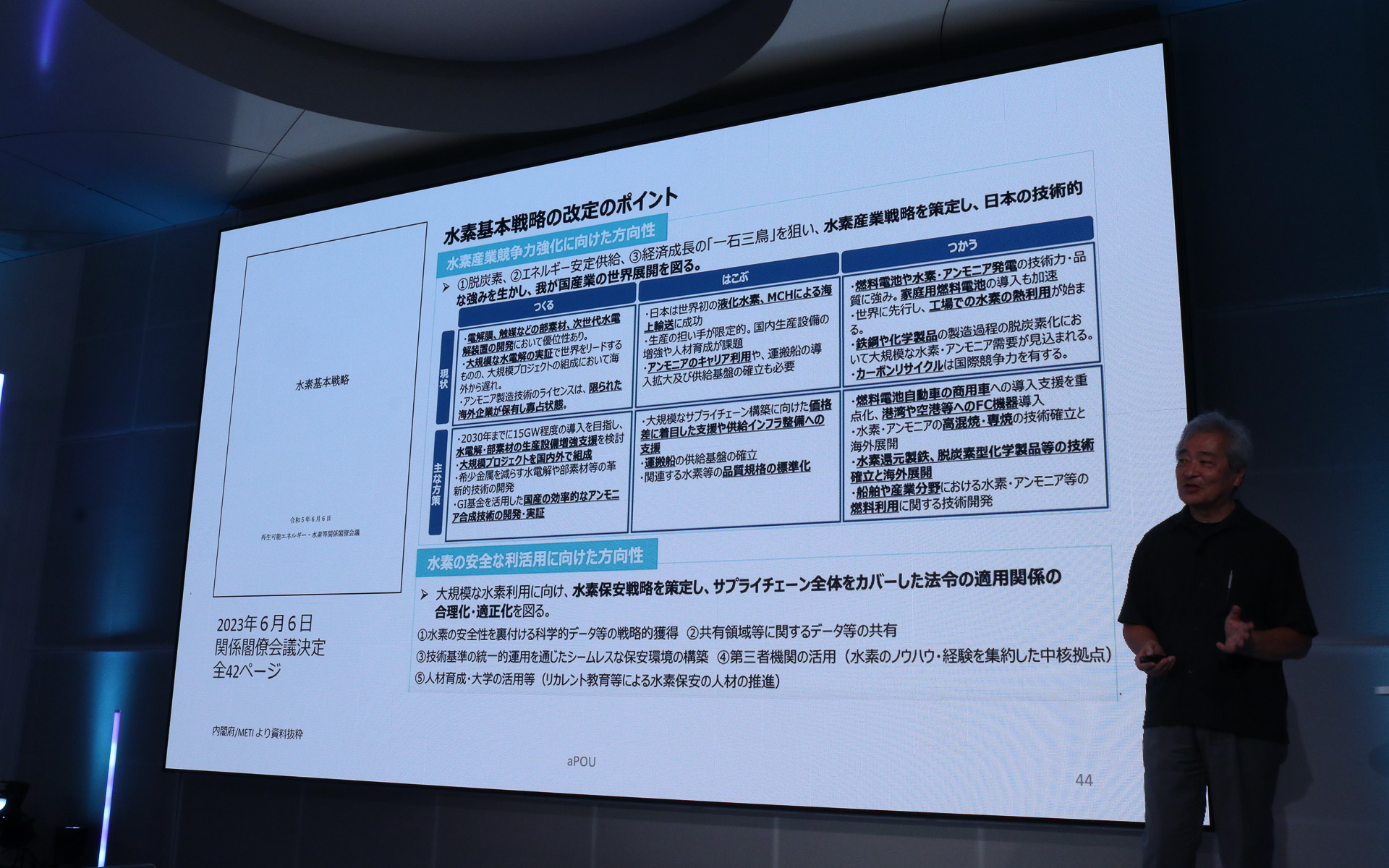 改訂された水素基本戦略では水素の熱源としての利用、アンモニアの活用などにも触れられている