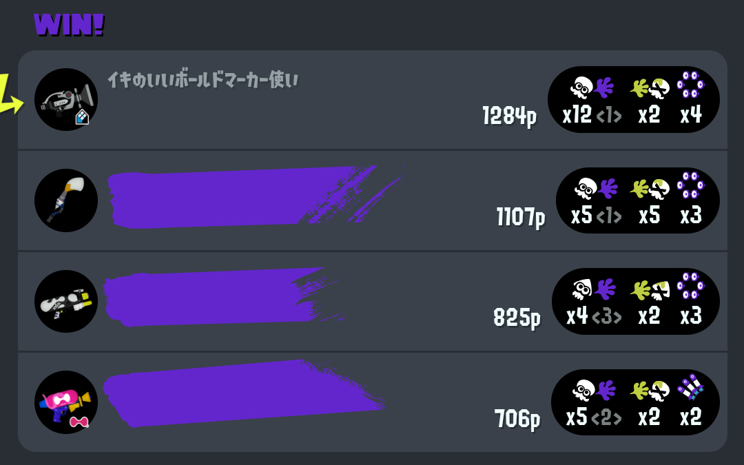 普段はサモランばかりやっていますが、たまに対人戦もやってます