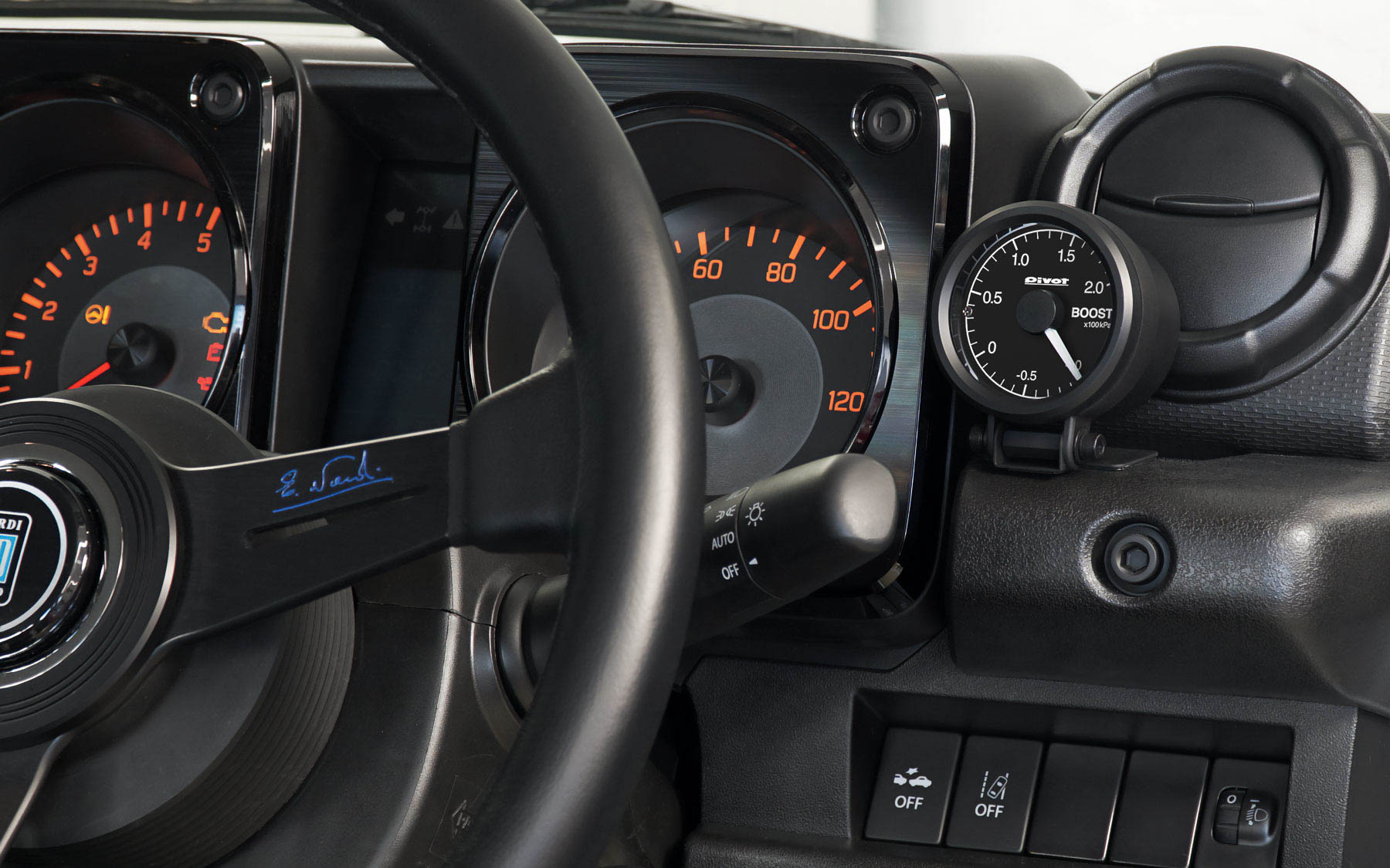 ジムニーへの装着イメージ