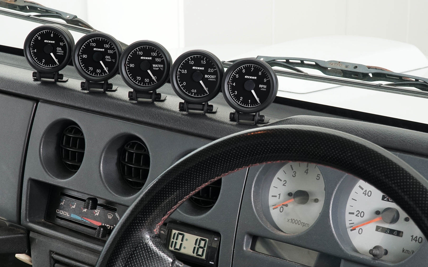 旧型ジムニーへの装着イメージ