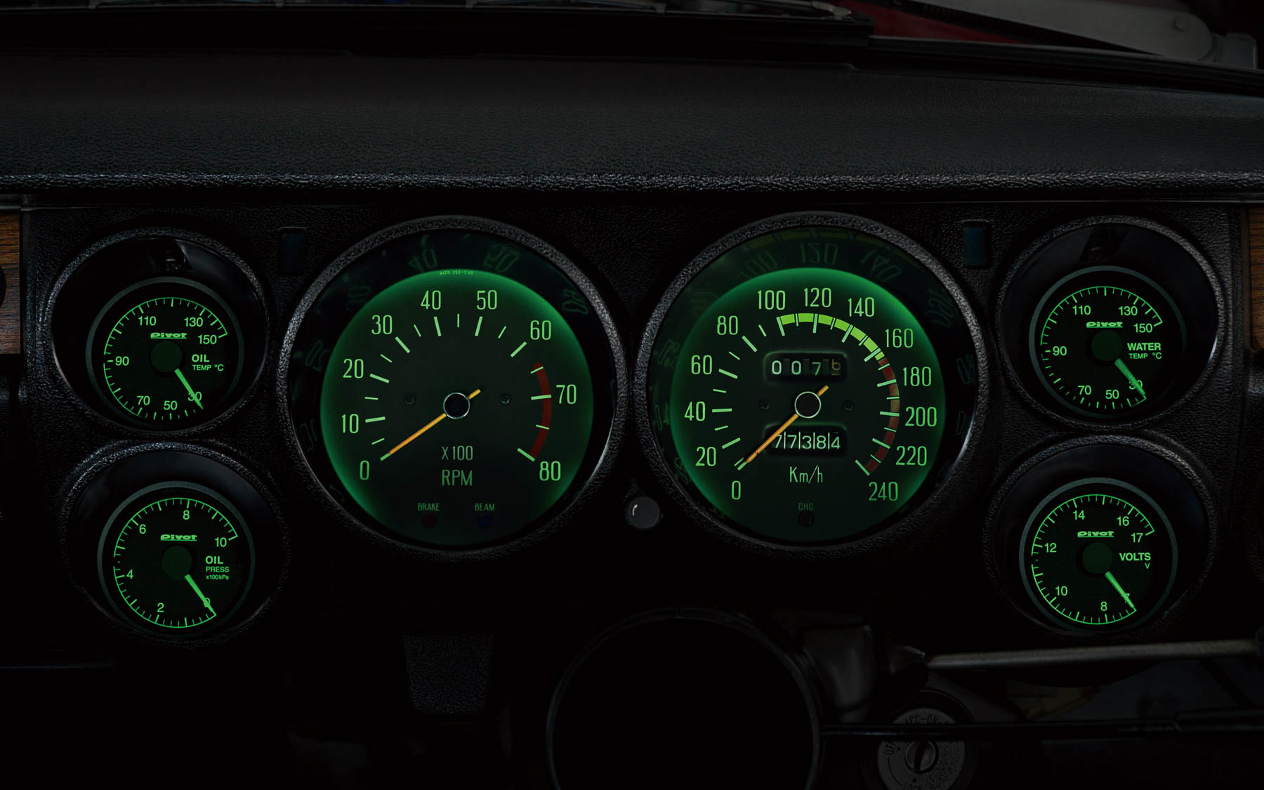 ハコスカへの装着イメージ