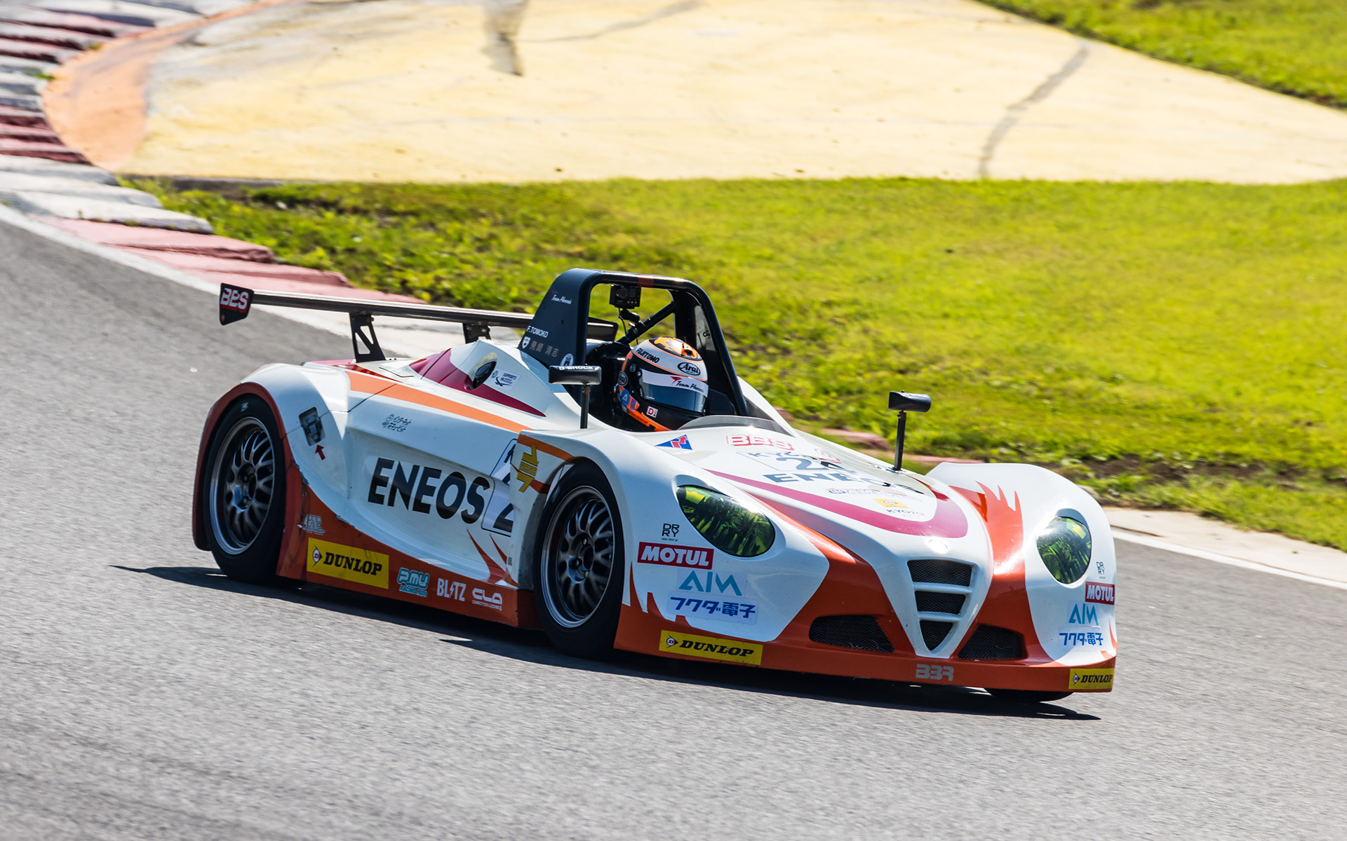 会場には藤島知子の応援幕も