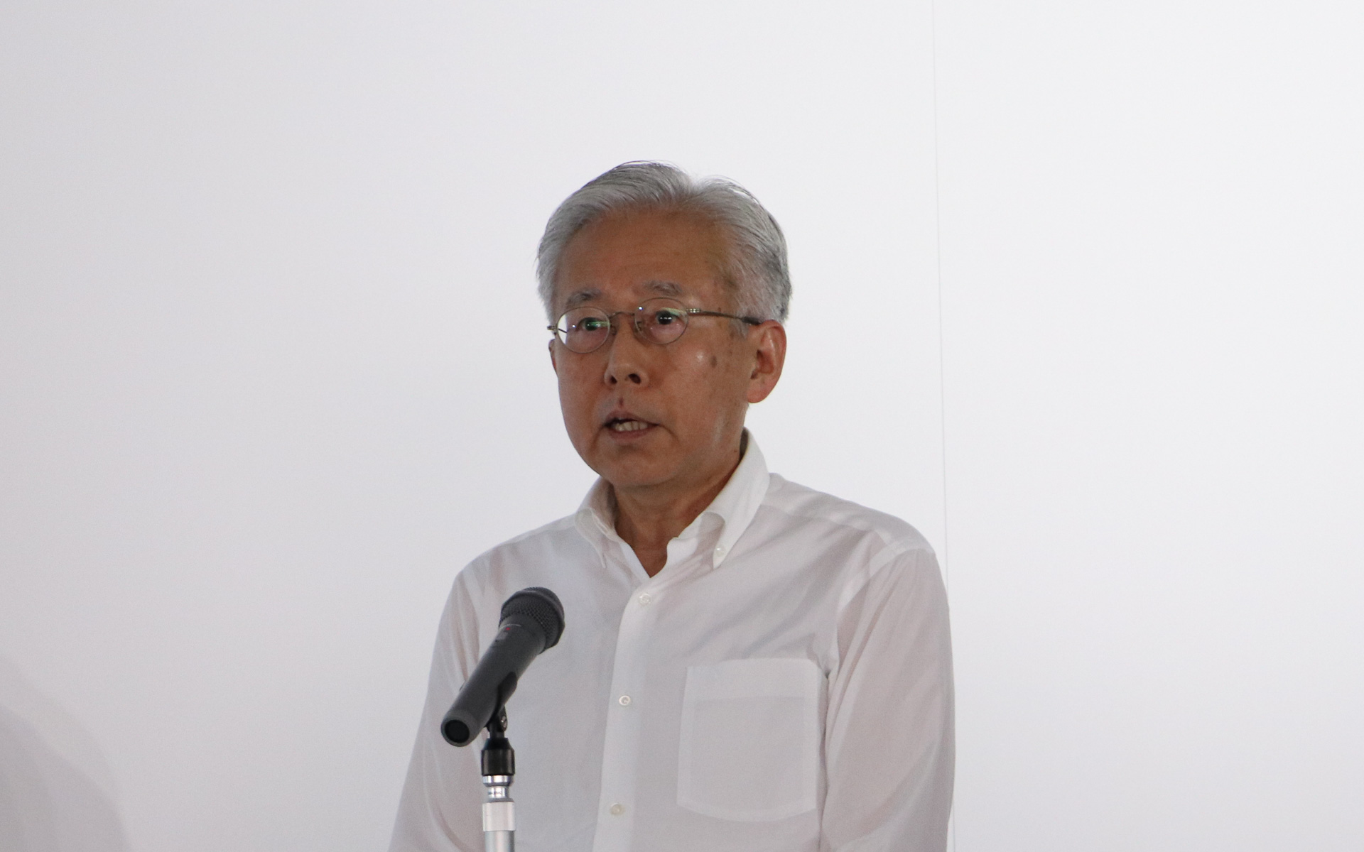 島根県松江市の講武直樹副市長。「松江市はさまざまな領域でカーボンニュートラル観光の実現を目指している」と語る
