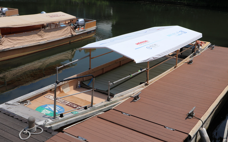 ホンダの電動推進機を搭載する堀川遊覧船に乗ってみた - Car Watch