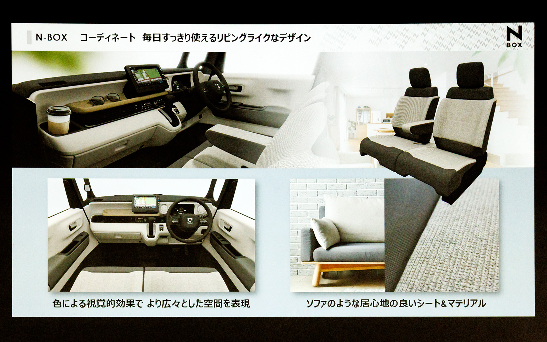 N-BOXのインテリアコーディネート