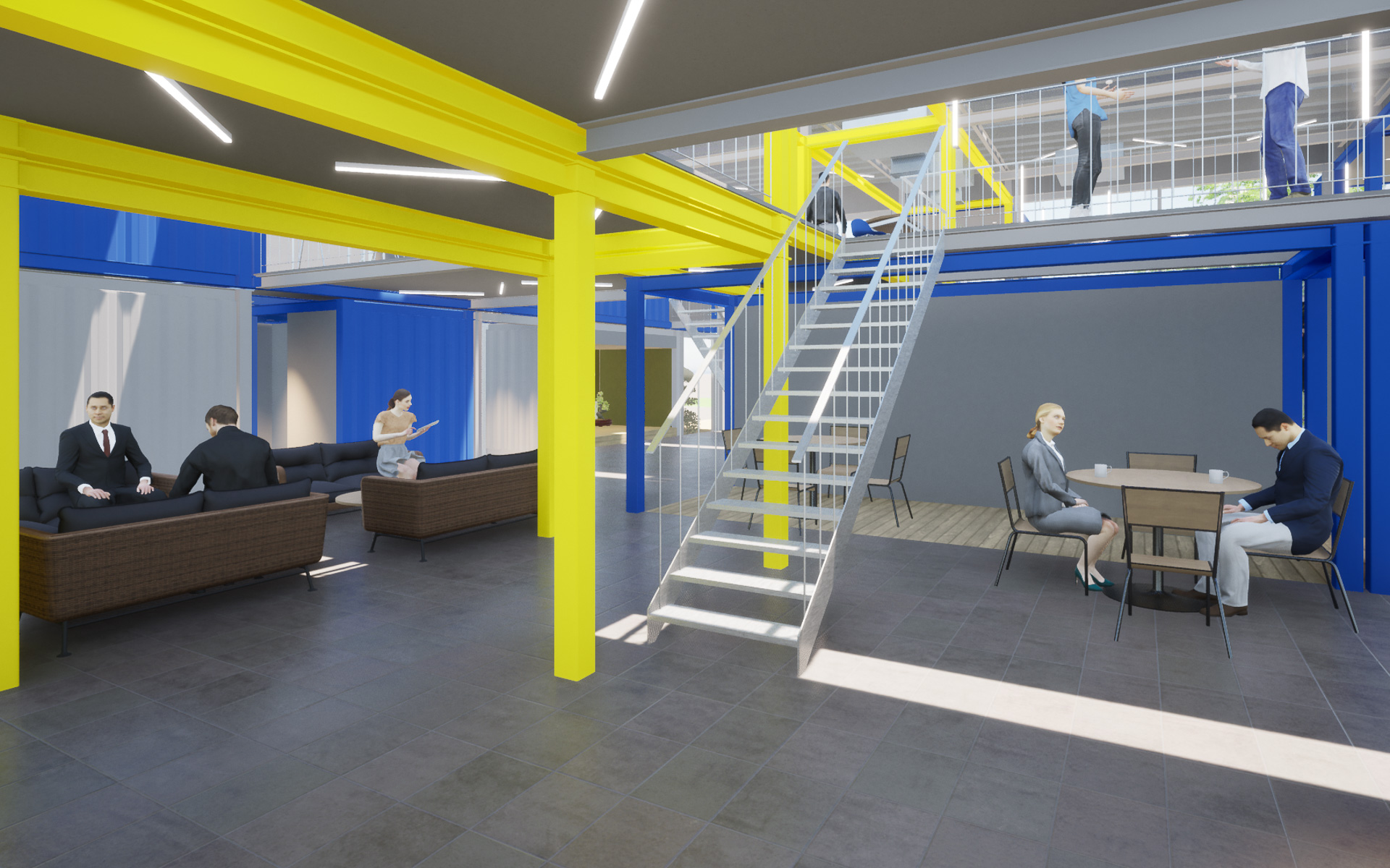 コラボレーションスペース内装イメージ