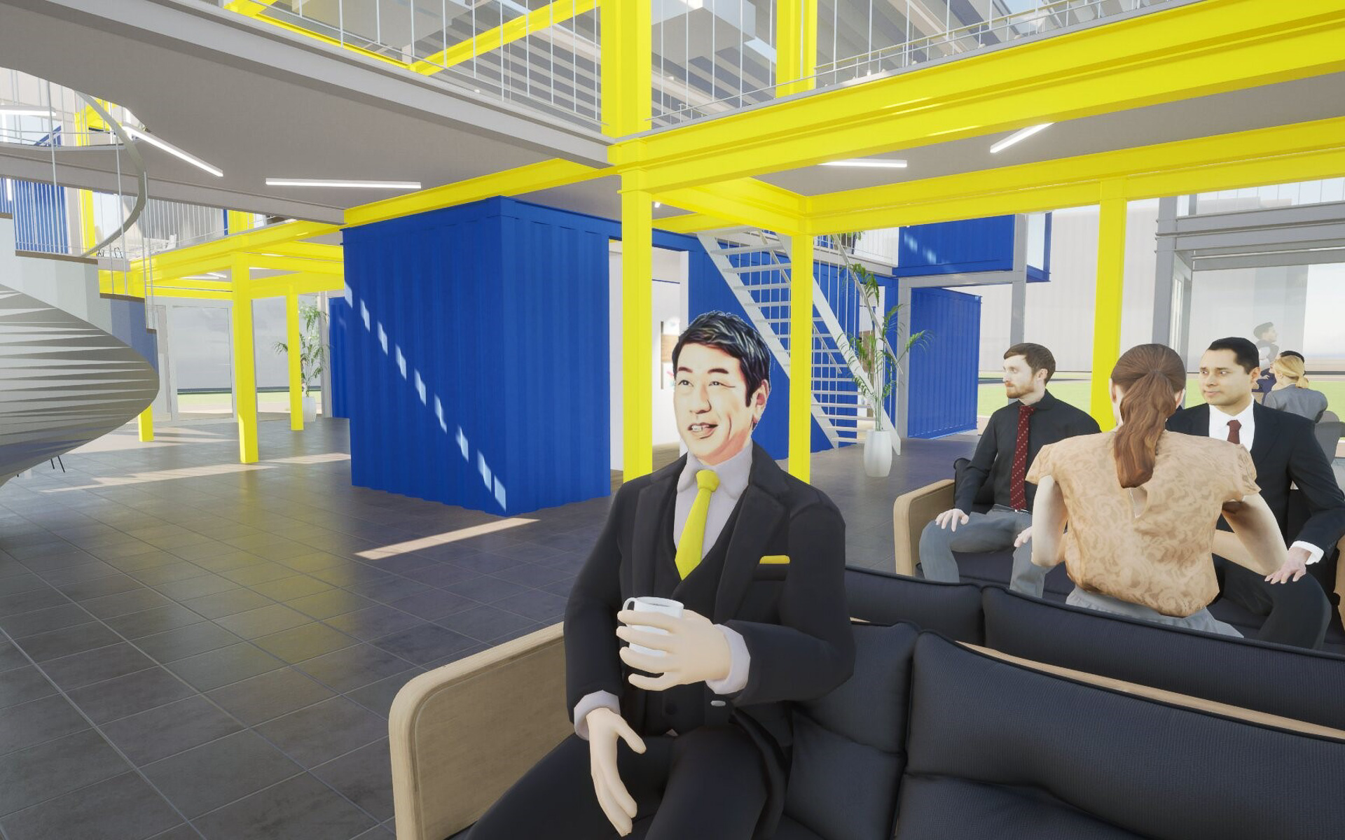 コラボレーションスペース内装イメージ