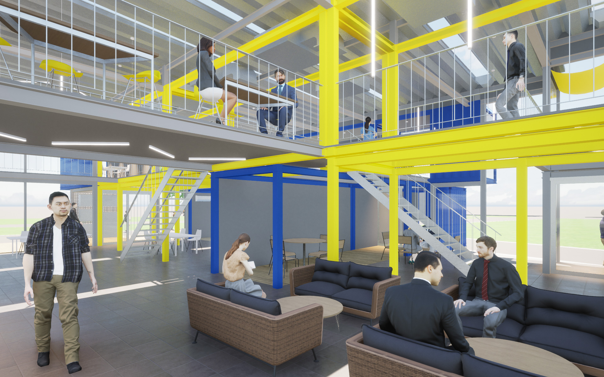 コラボレーションスペース内装イメージ