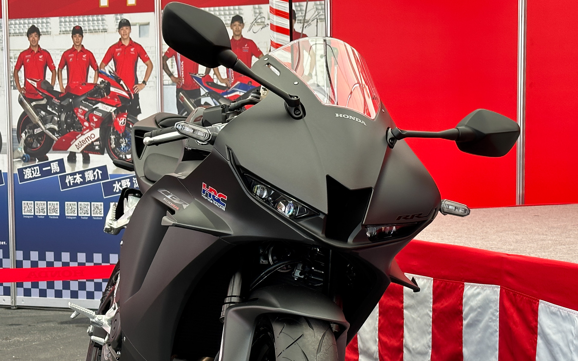 「CBR600RR」（市販予定車）