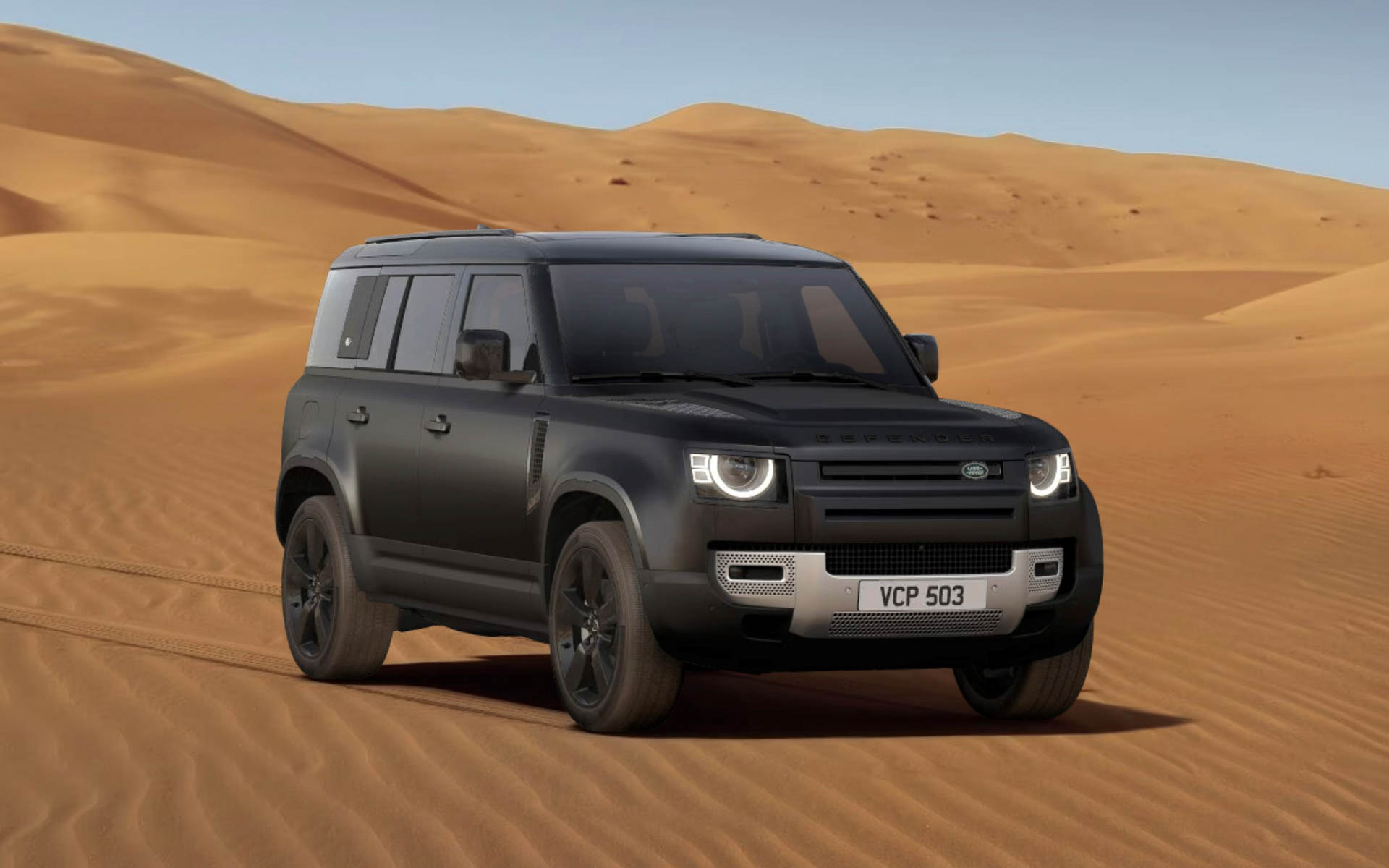 ディフェンダー イースナー ダーク エディション サントリーニブラック