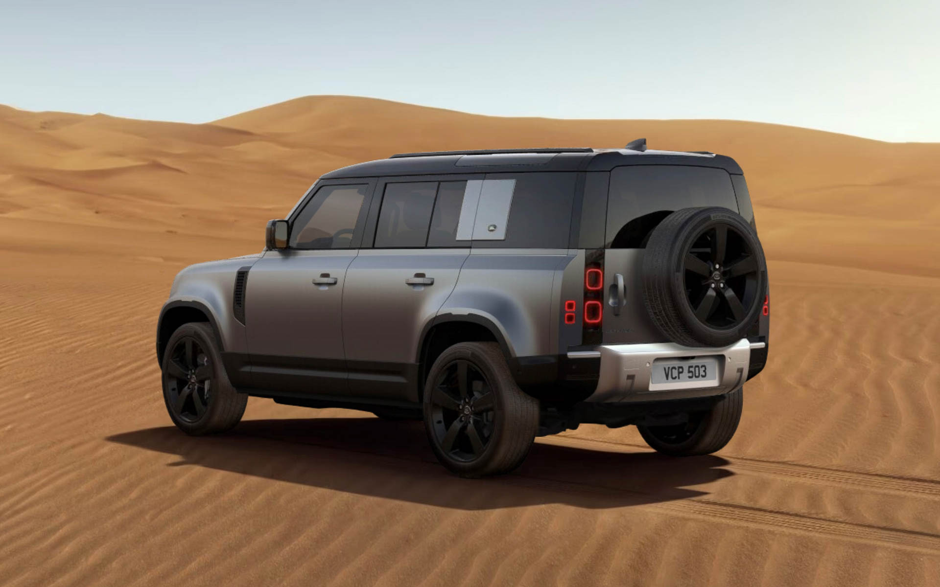 ディフェンダー イースナー ダーク エディション アイガーグレイ