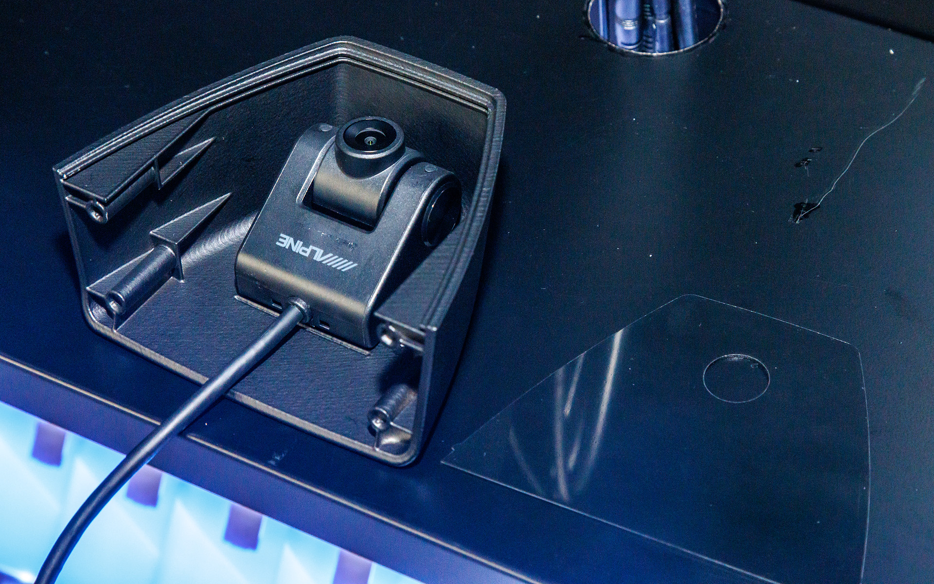 スライドパネルを外したところ