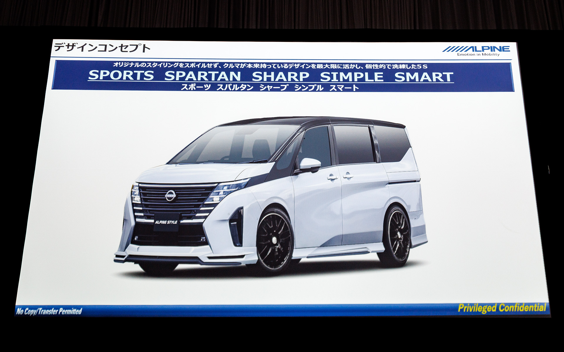 コンセプトは5つの「S」