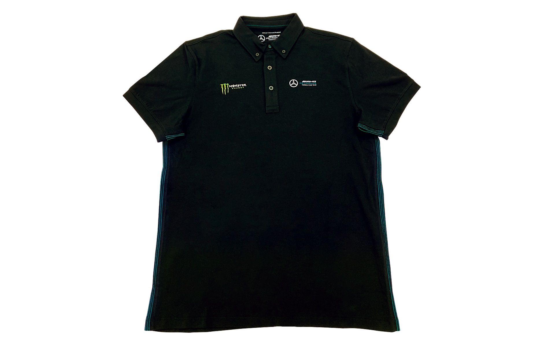 抽選で30人に当たるコラボ「ポロシャツ」（Lサイズ）