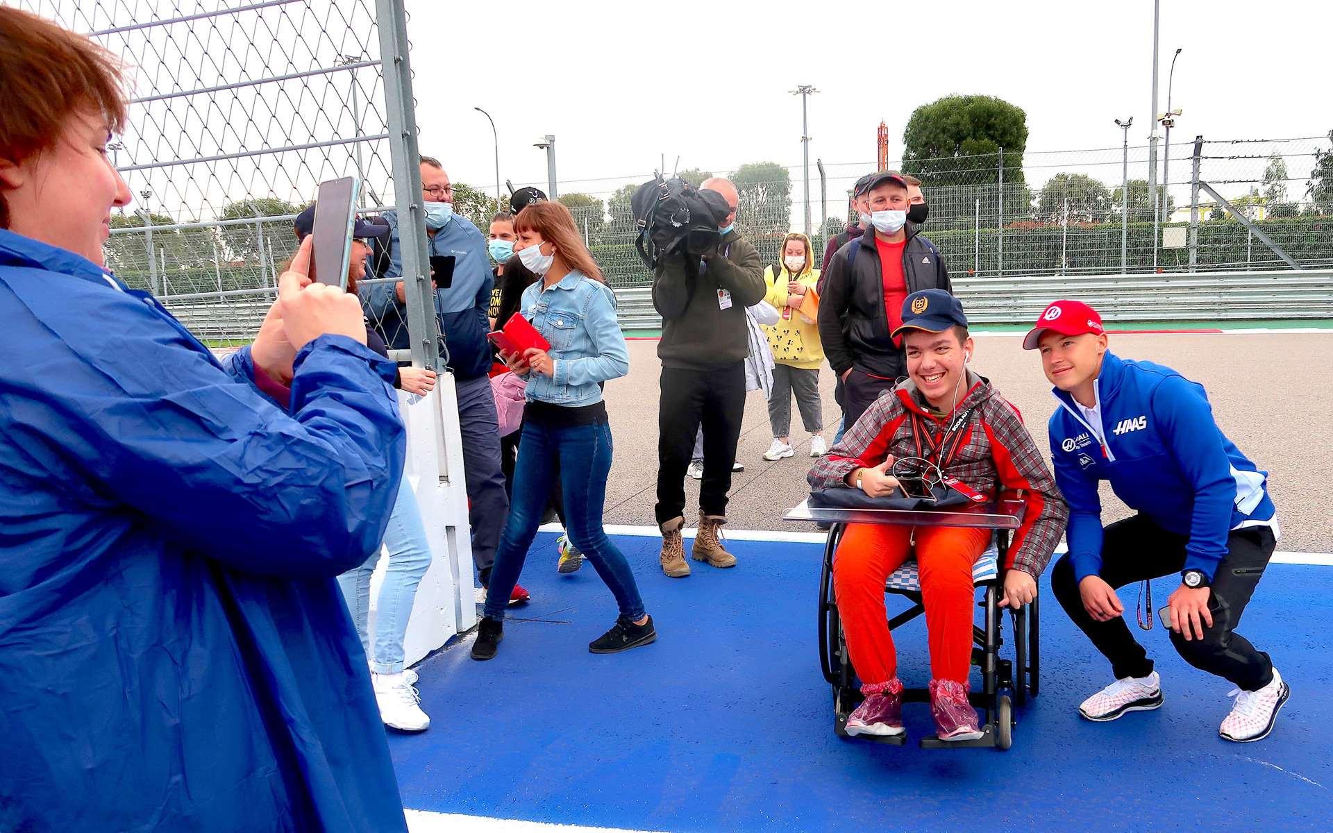 ロシア人として4人目のF1ドライバーとなったニキータ・マゼピン選手は地元でも大人気