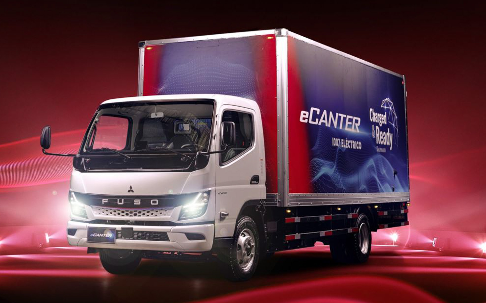三菱ふそうトラック・バスの電気小型トラック「eキャンター」