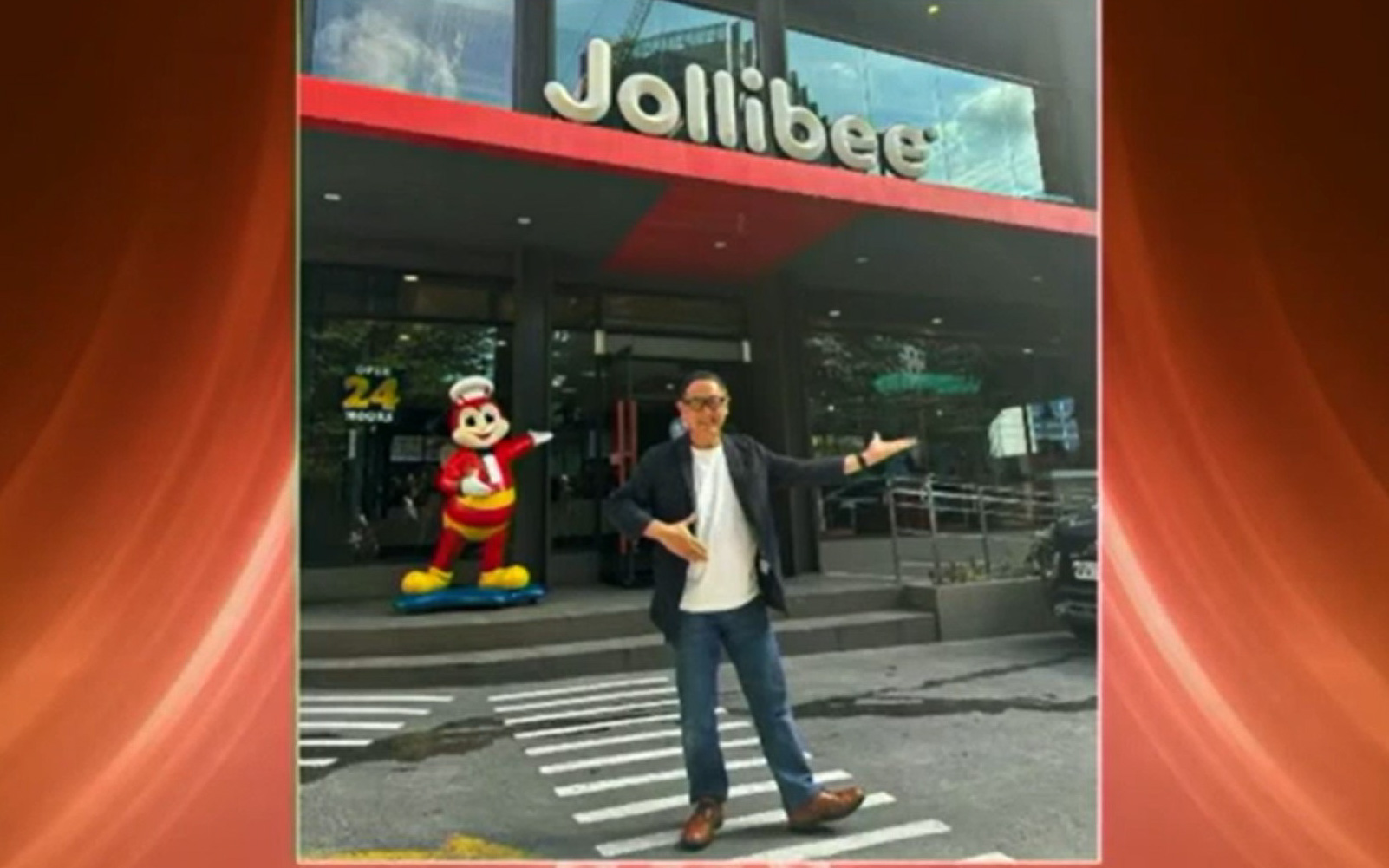 フィリピンに到着後、大好きなジョリビーに直行したという豊田章男会長