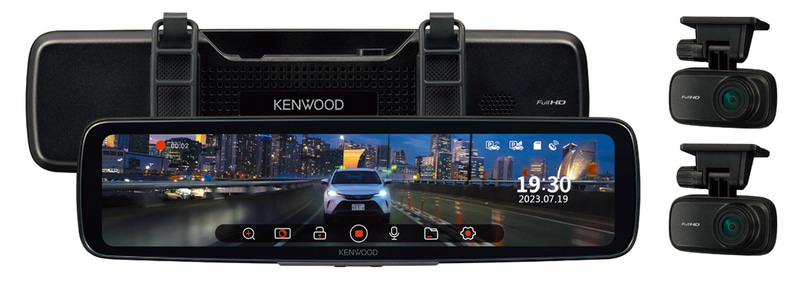 KENWOOD DRV-EM4800 ドライブレコーダー 難あり GPS受信不良 楽天市場】ケンウッド デジタルルームミラー型ドライブレコーダー駐車