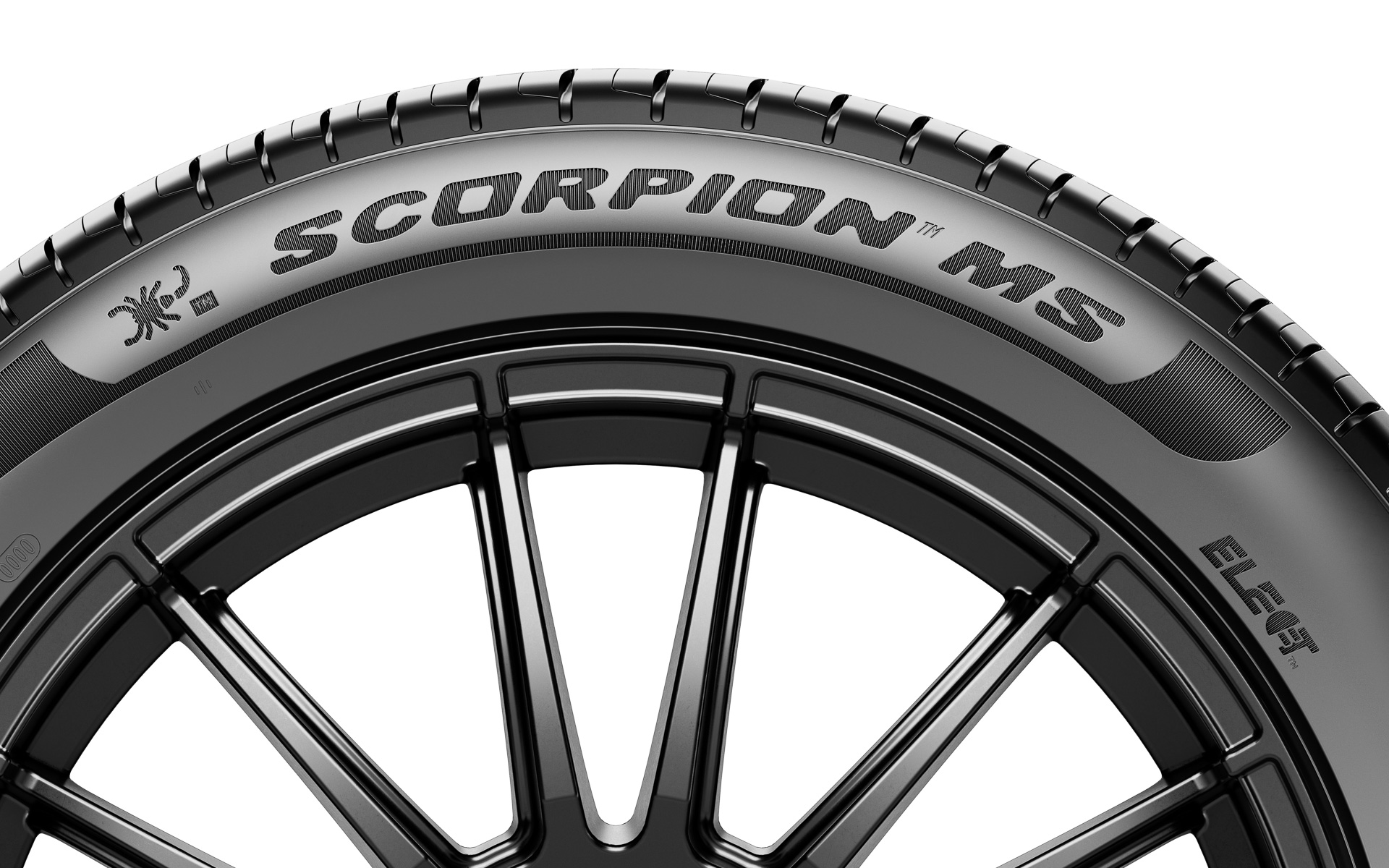 ELECTテクノロジー搭載モデルには、サイド面に「ELECT」の文字が入る