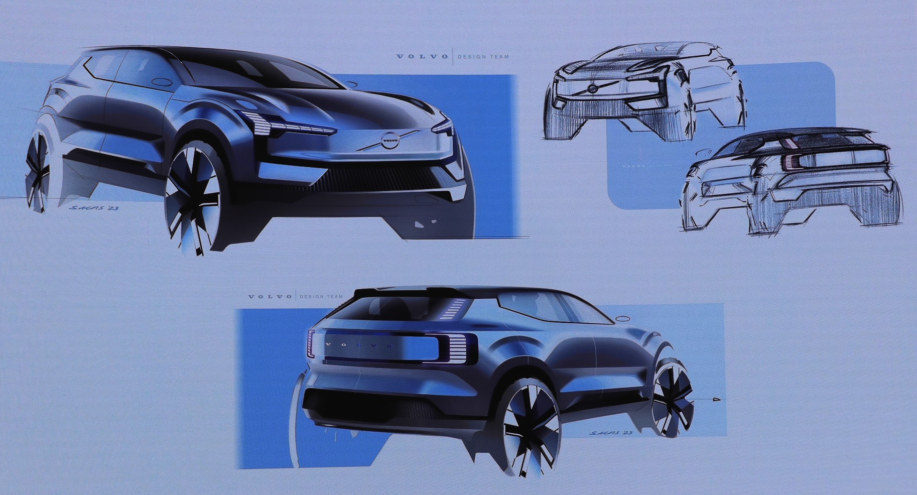 EX30デザインスケッチ