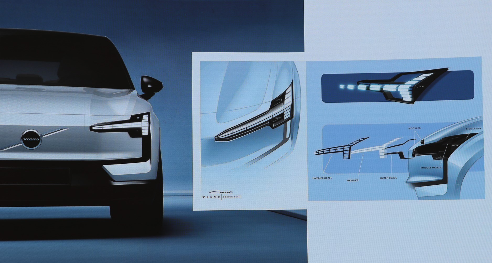 ボルボのアイデンティティの1つ「トールハンマーヘッドライト」