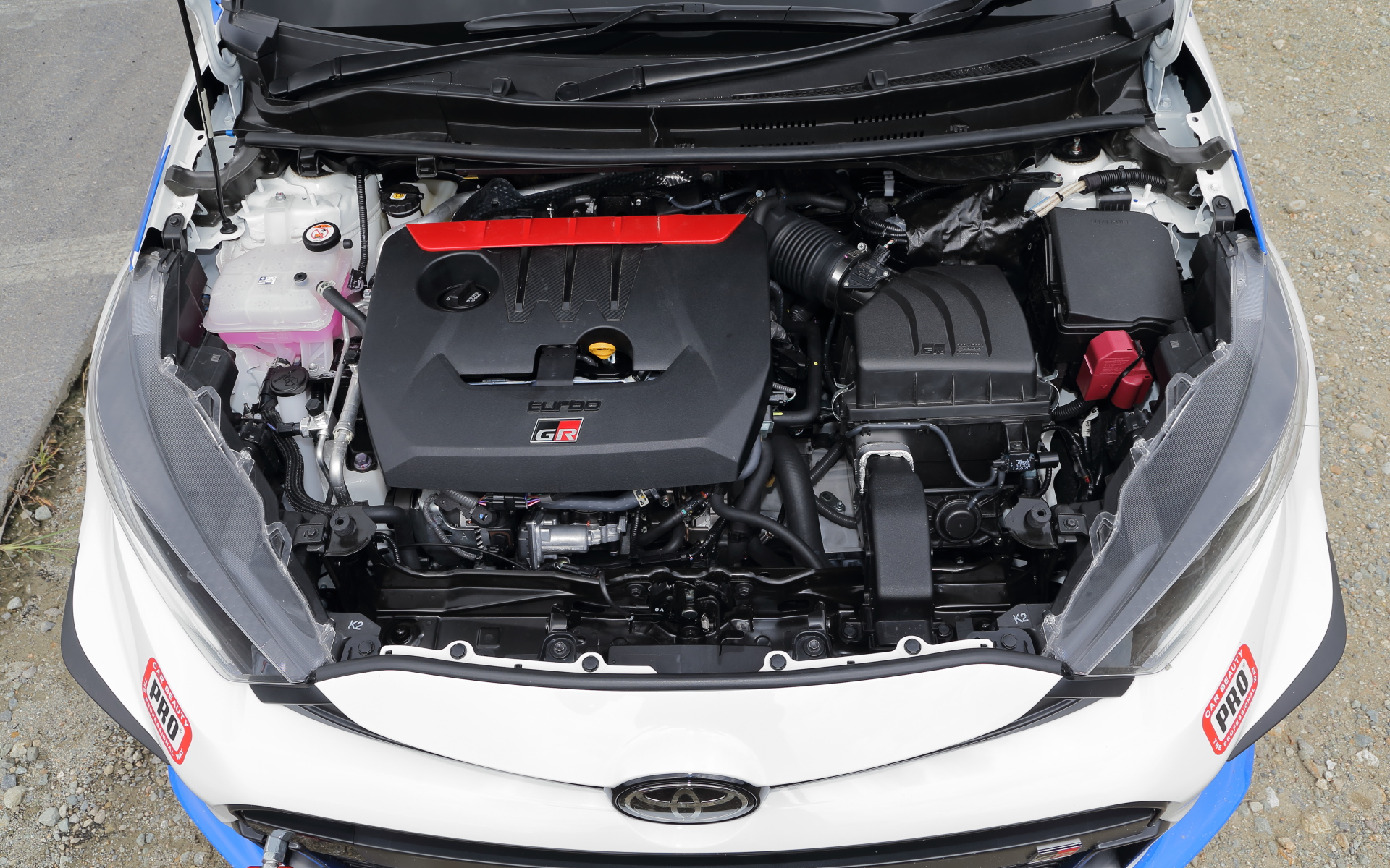 最高出力200kW（272PS）、最大トルク370Nm（37.7kgfm）を発生するGRヤリスのスポーツエンジン