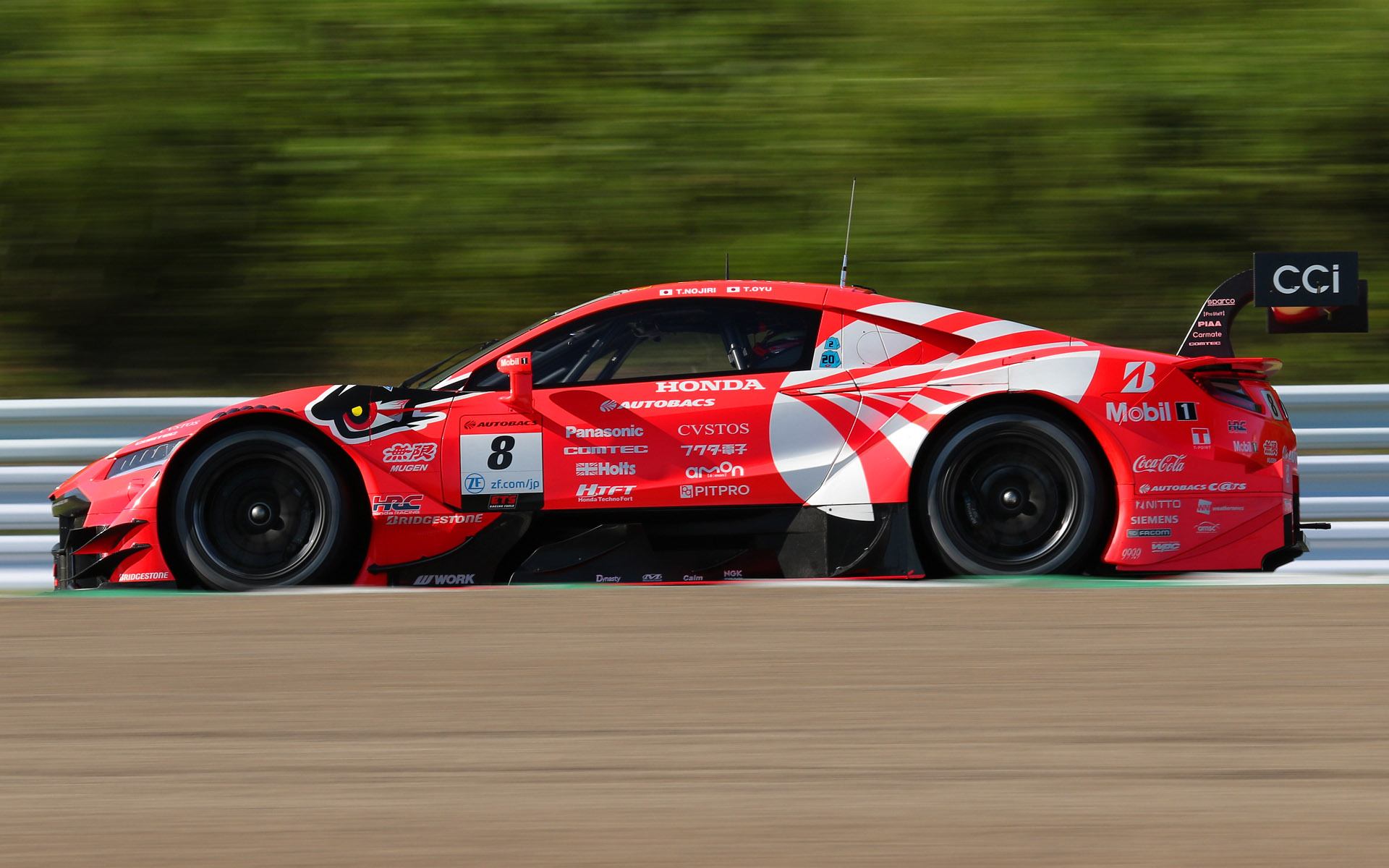 8号車 ARTA MUGEN NSX-GT（野尻智紀/大湯都史樹、BS）