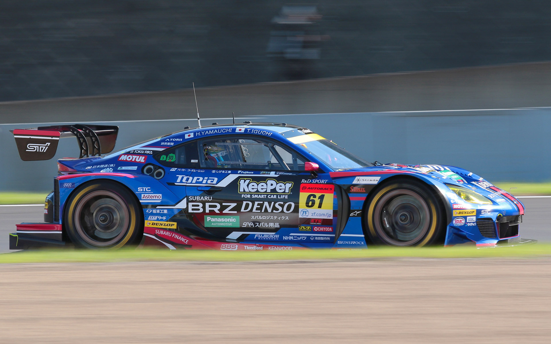 3位に入った61号車 SUBARU BRZ R&D SPORT（井口卓人/山内英輝、DL）