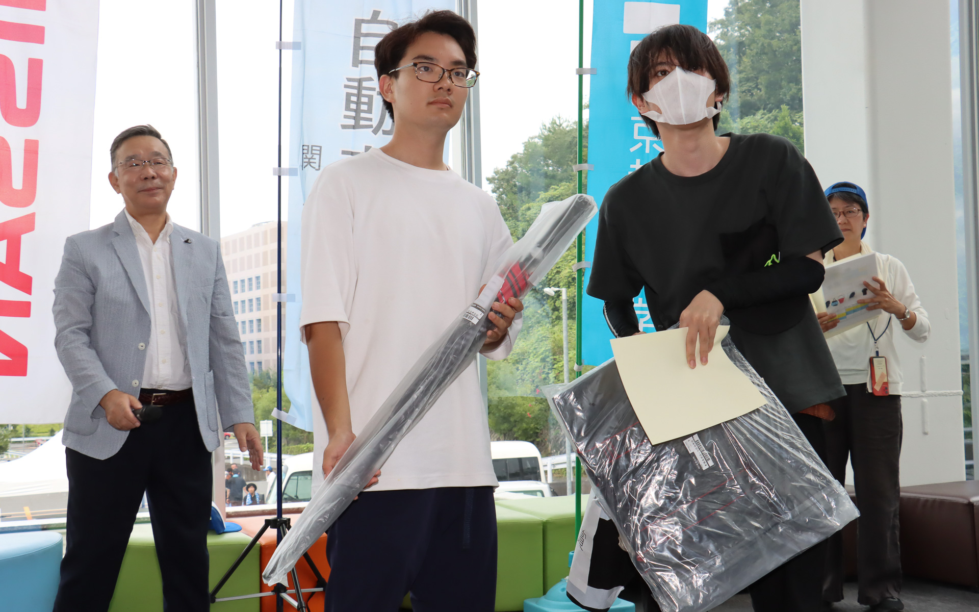 デザイン賞を獲得した「東京都立総合工科高等学校 チーム走攻」