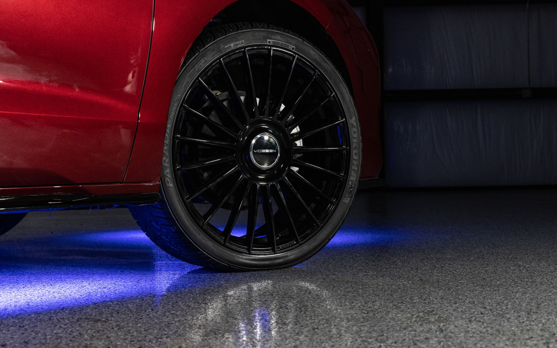 22インチホイールを採用