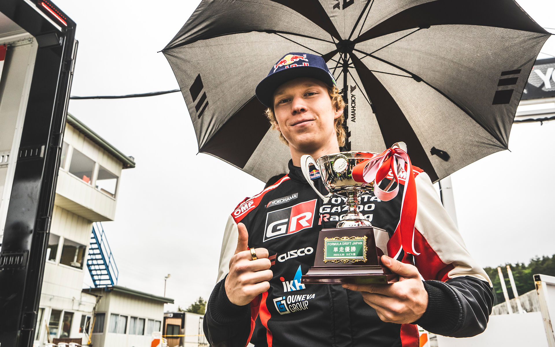 ドリフト好きで知られるカッレ・ロバンペラ選手