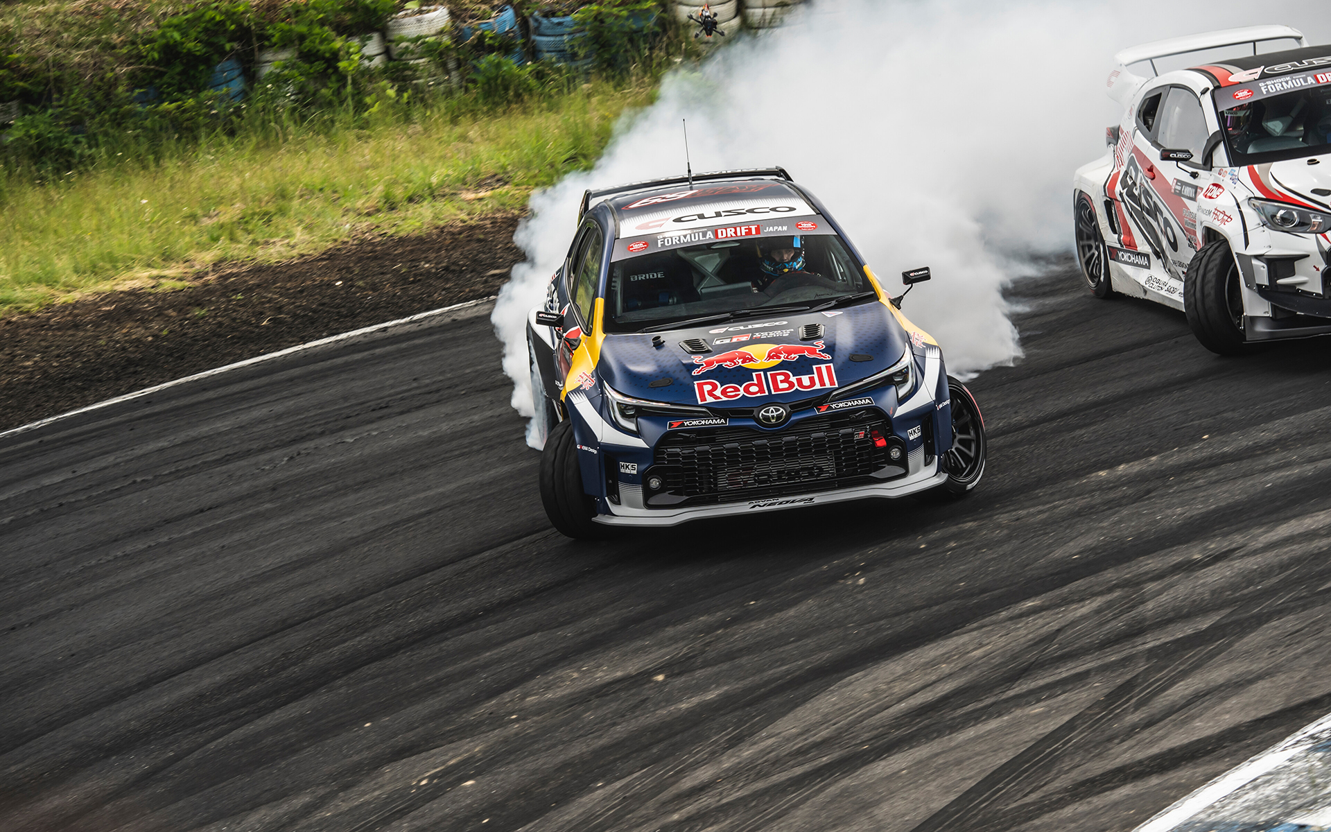 トヨタ GR カローラのドリフト仕様「Red Bull GR COROLLA」