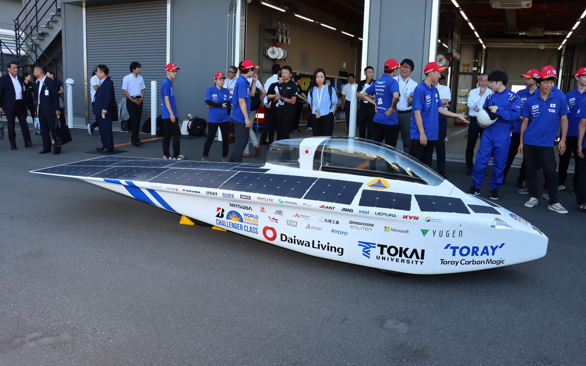 試走終了後の新型Tokai challenger