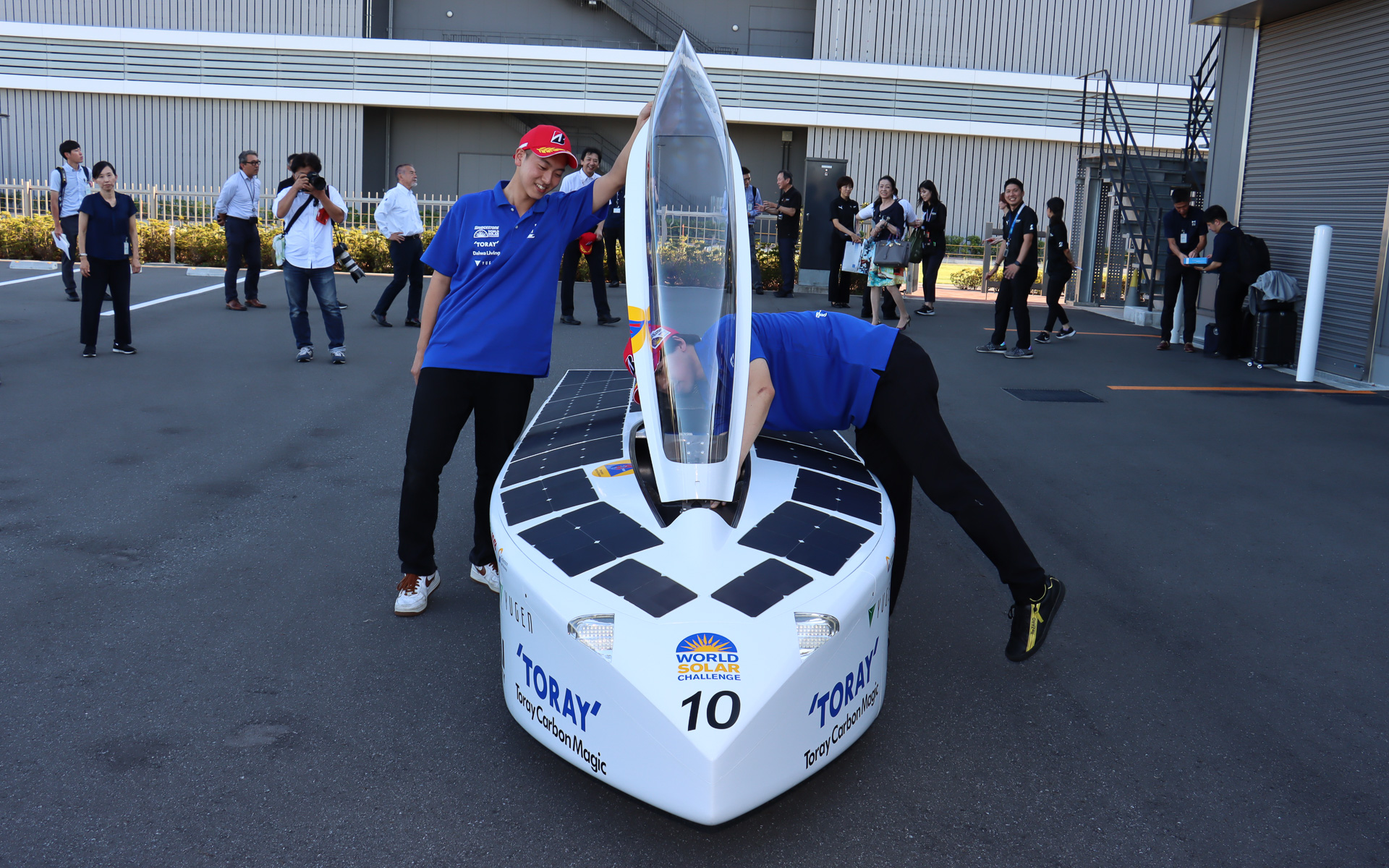 試走終了後の新型Tokai challenger