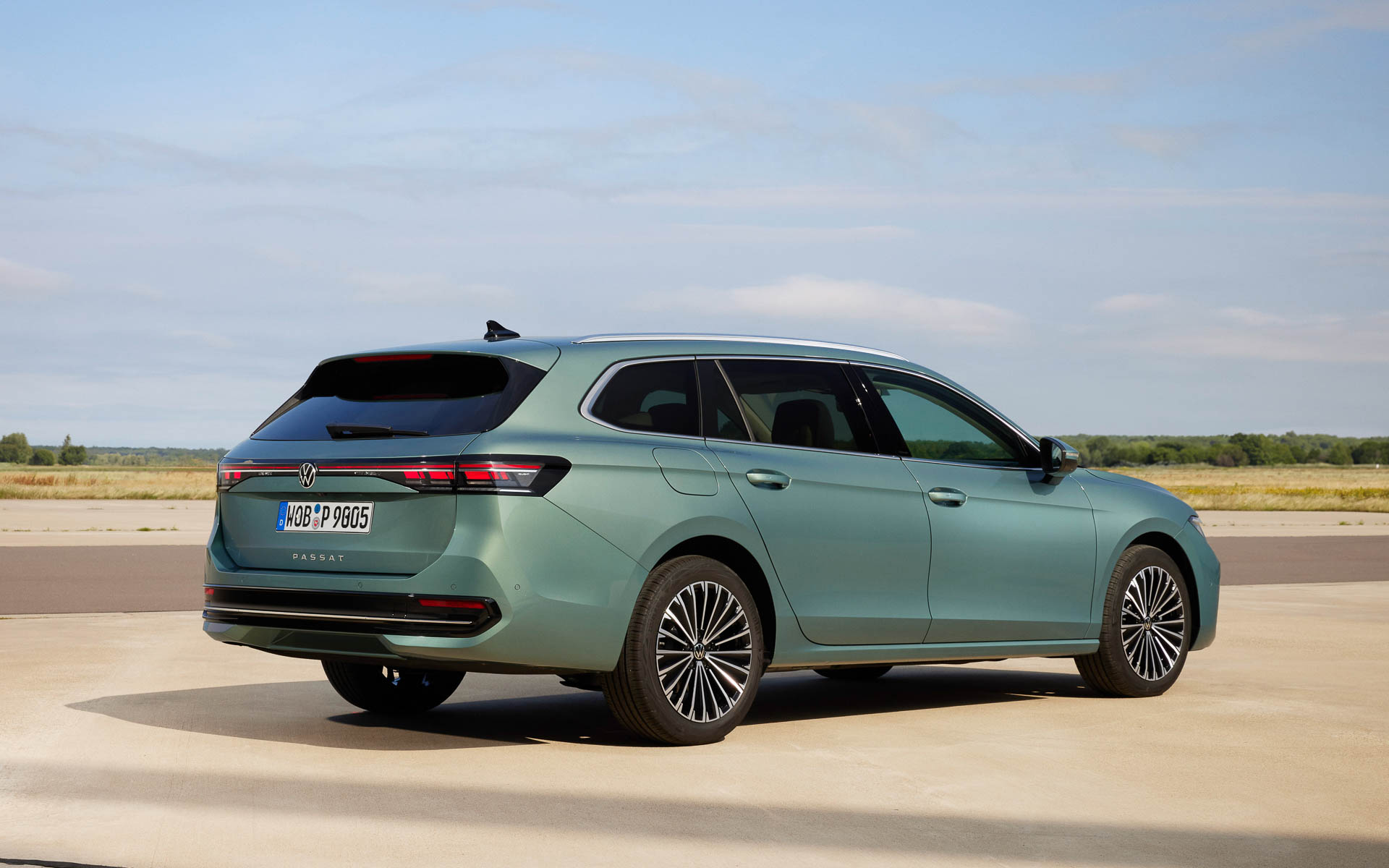 新型パサート ヴァリアントのエクステリアデザインイメージ