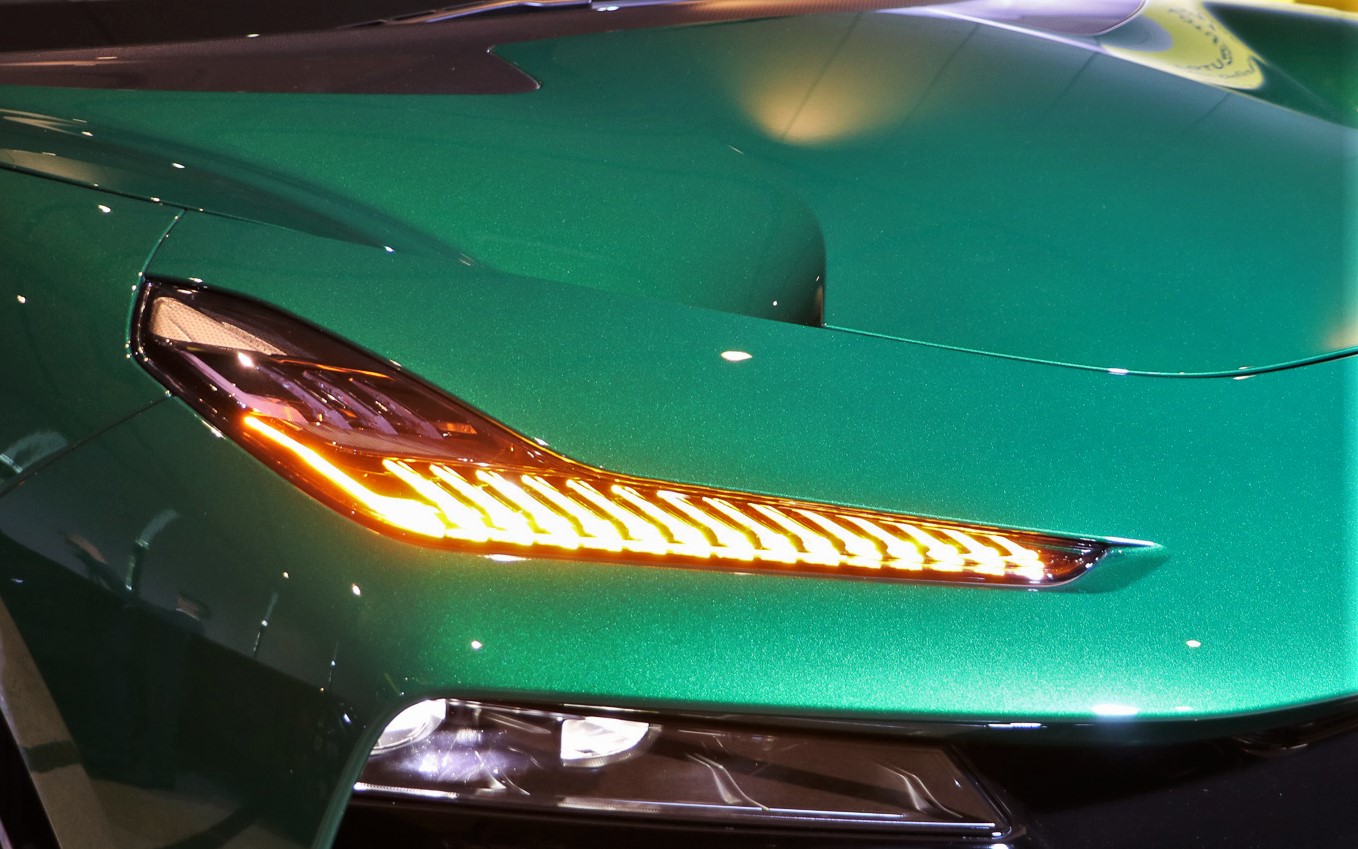 ヘッドライト　ウインカー作動時