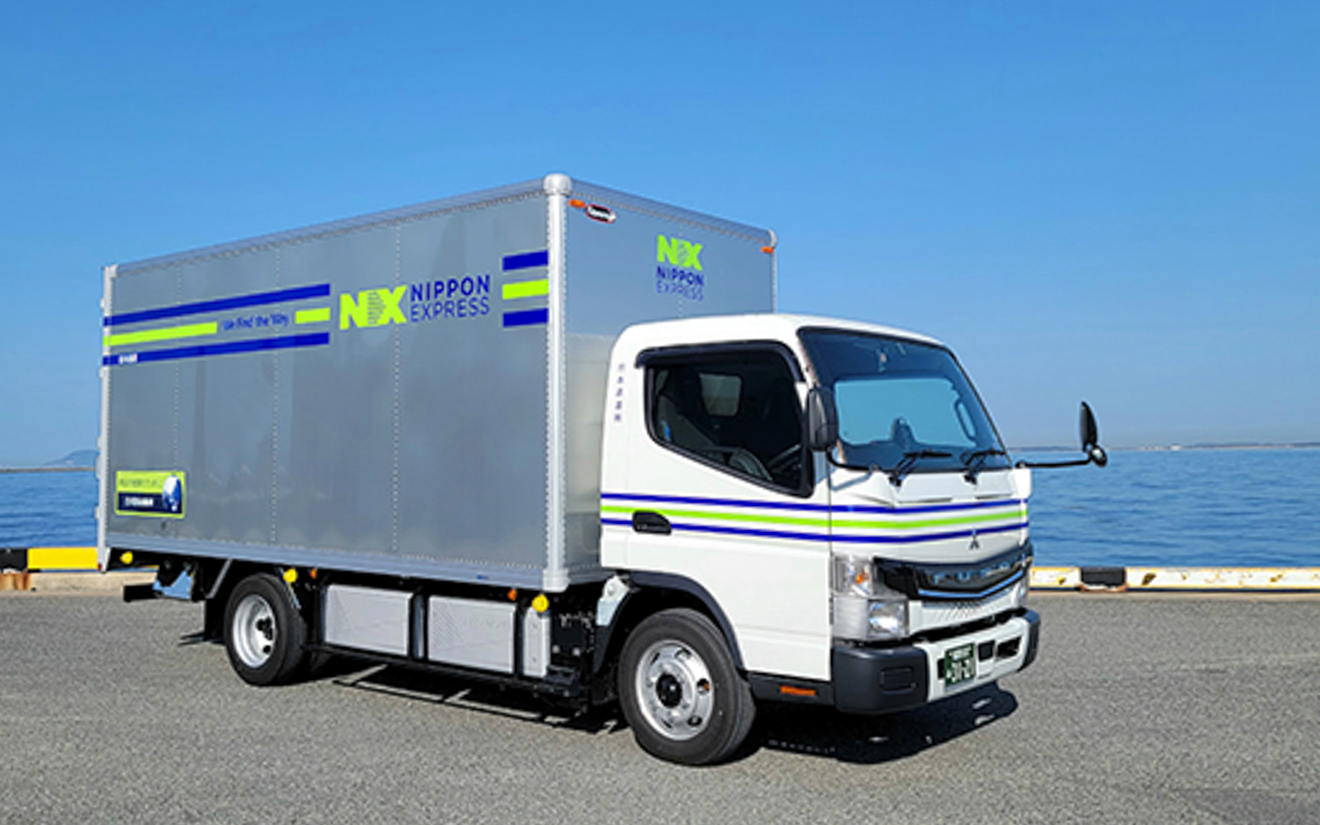 実証実験に使用するEVトラック