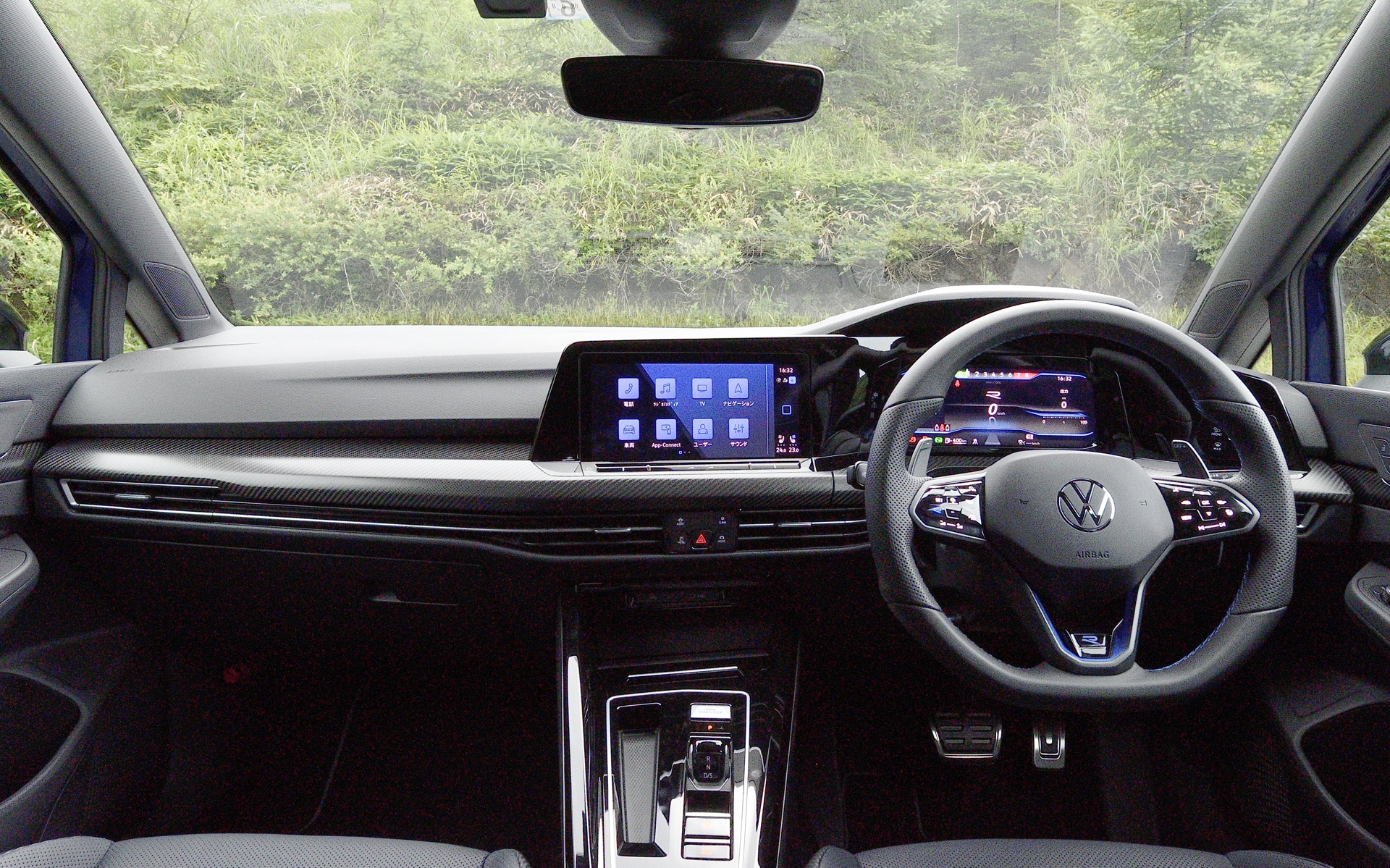 ゴルフR20周年記念モデルのインテリア