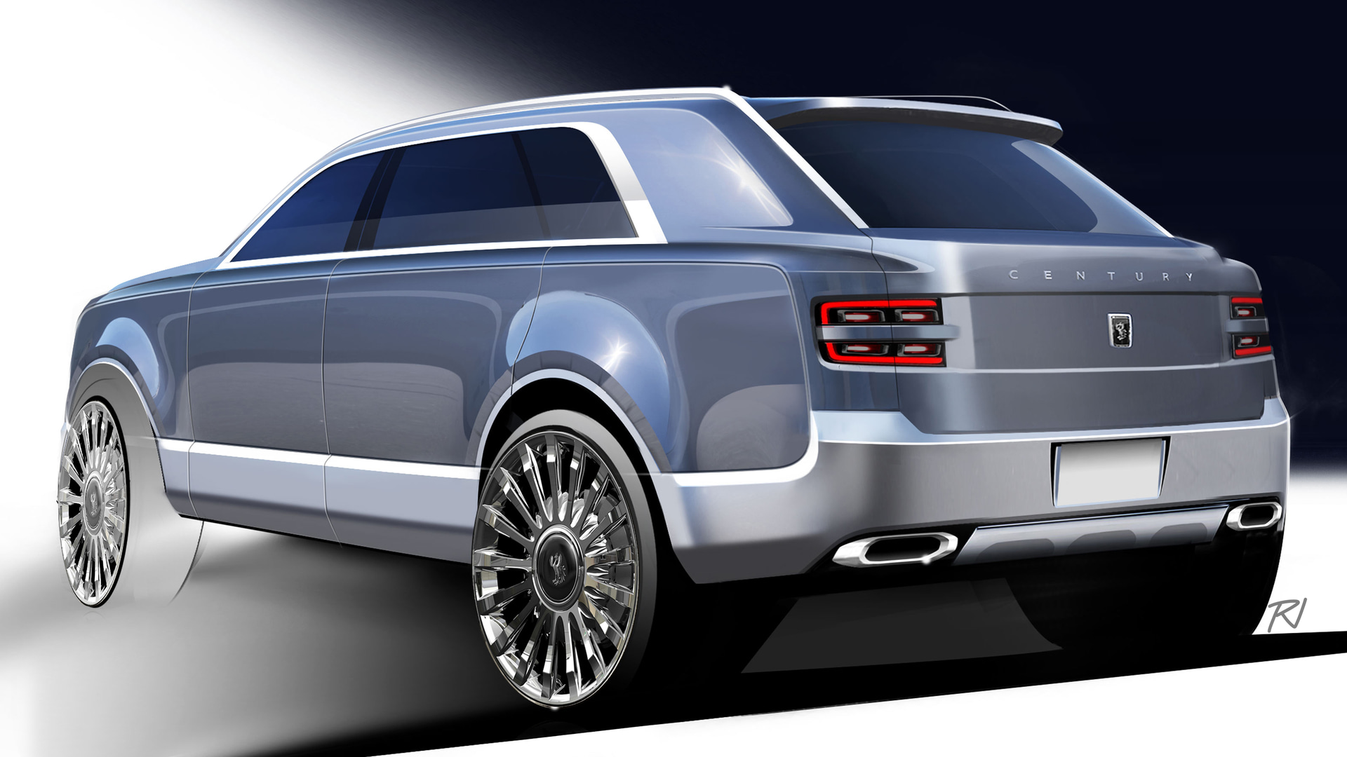 センチュリー新モデルデザインスケッチ