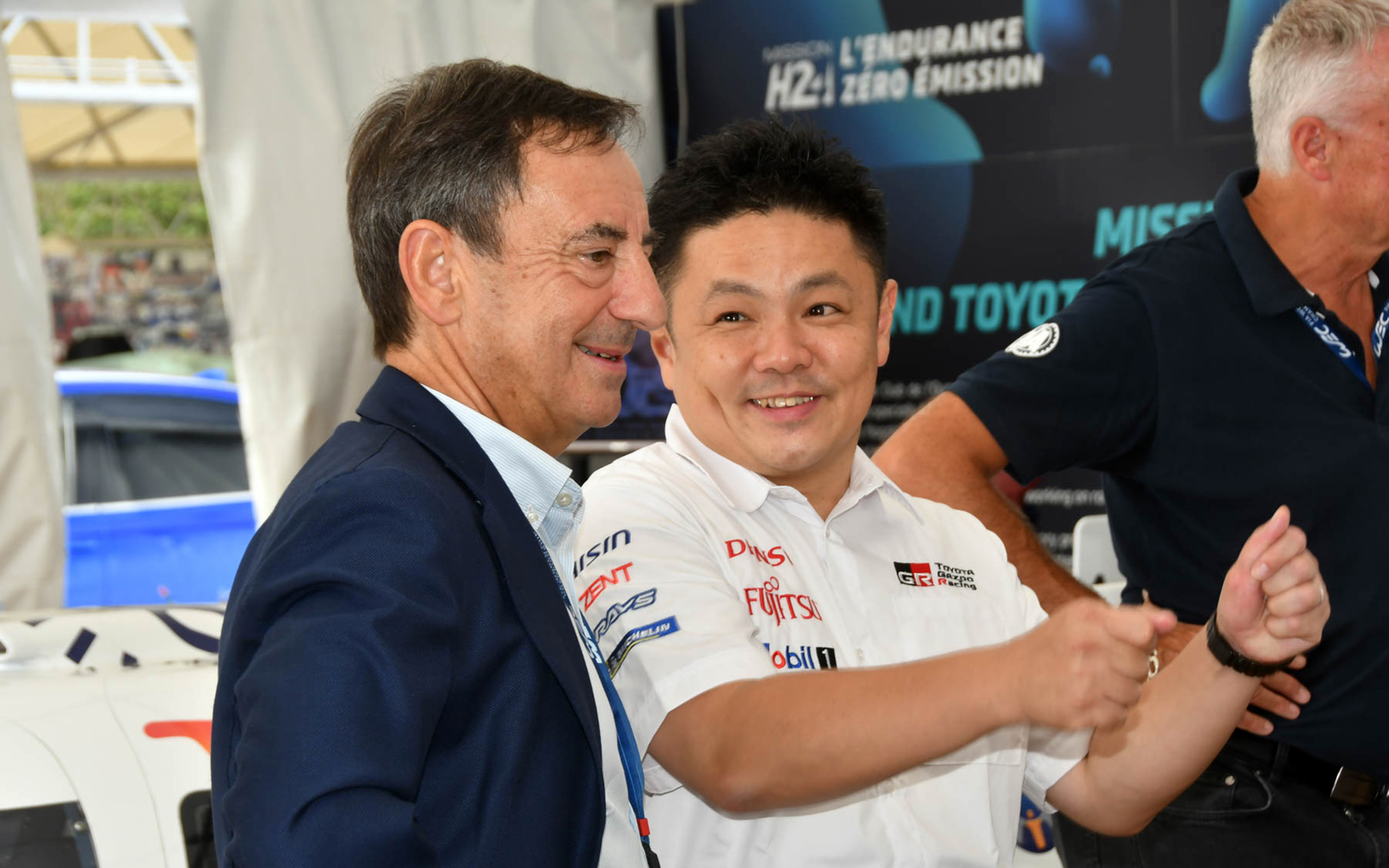 ACO ピエール・フィヨン会長とトヨタ自動車 GRカンパニープレジデント 高橋智也氏