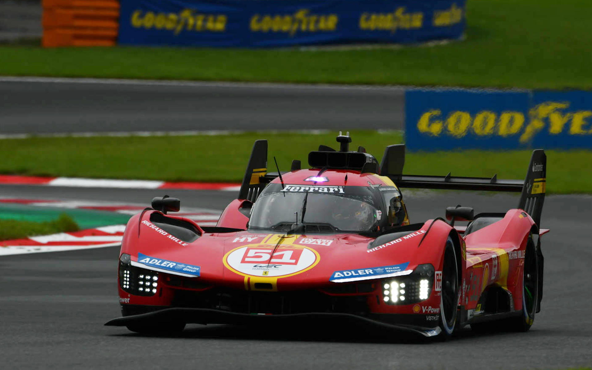 予選６位の51号車 フェラーリ AF コルセのフェラーリ 499P（アレサンドロ・ピエール・グイディ/ジェームス・カラド/アントニオ・ジョビナッツィ）