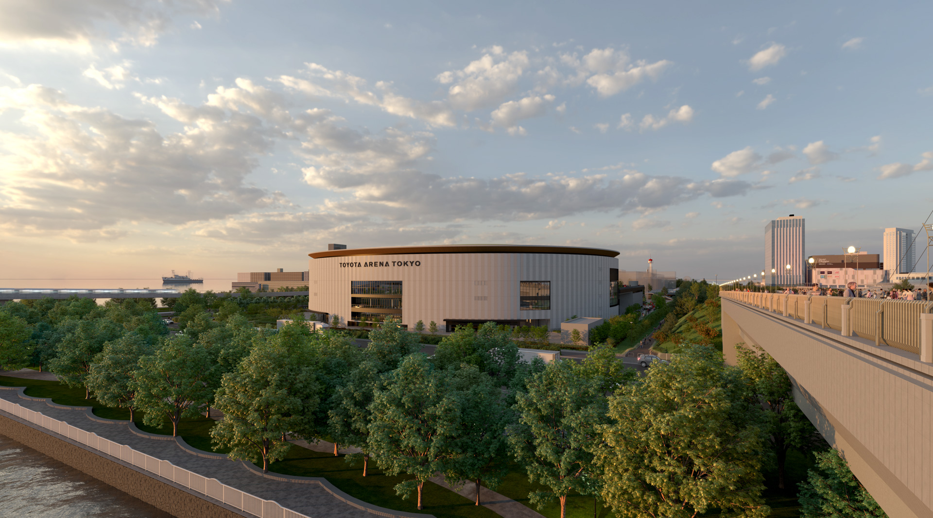 お台場エリア「江東区・青海」に2025年秋開業予定のアリーナ「TOYOTA ARENA TOKYO（トヨタアリーナ東京）」