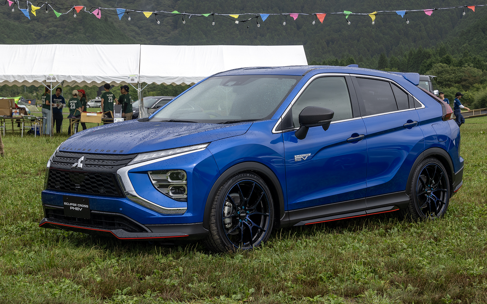 エクリプス クロス PHEVにレイズホイールを装着。スポーティなエクリプス クロスによく似合う